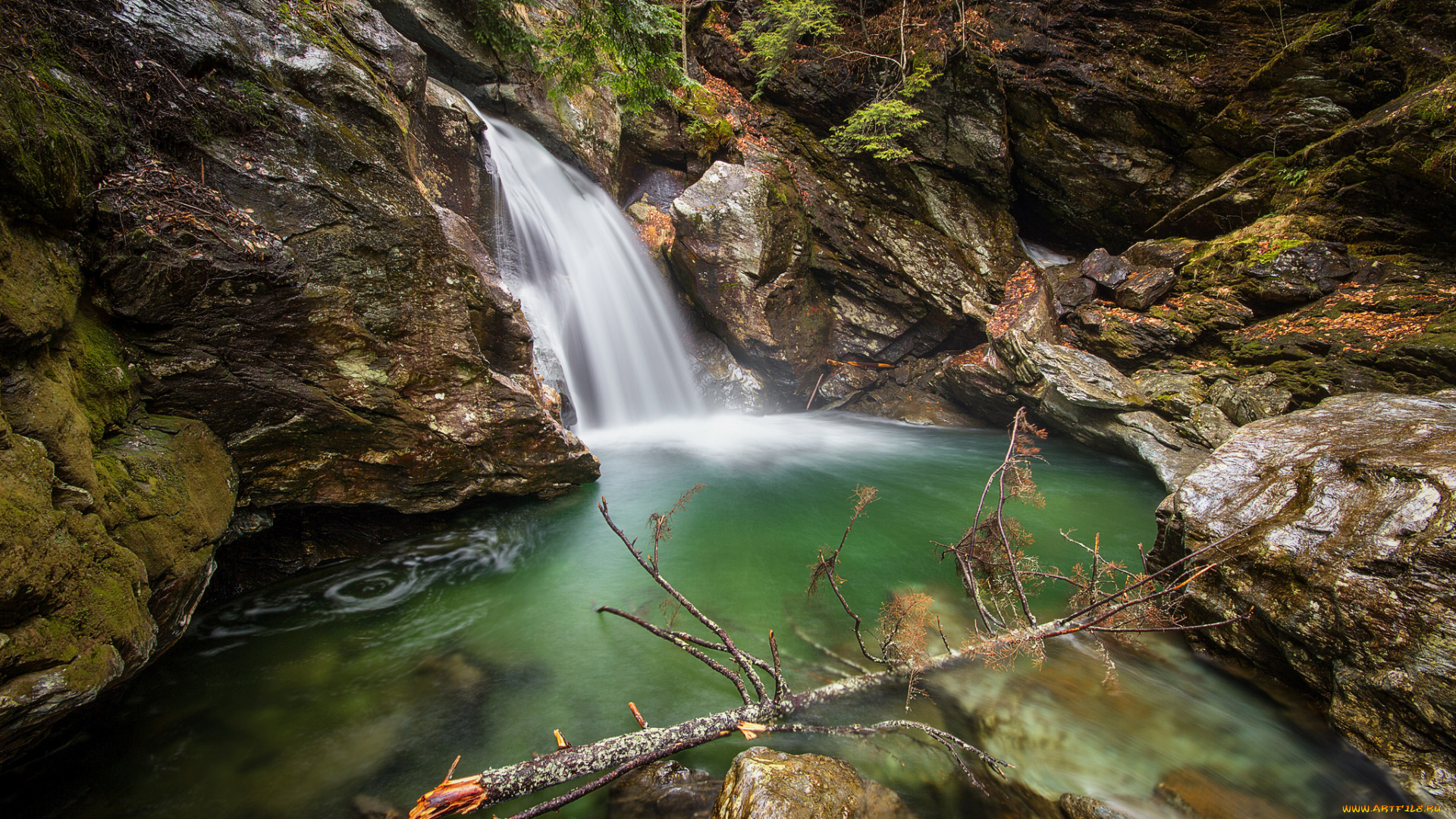 природа, водопады, простор