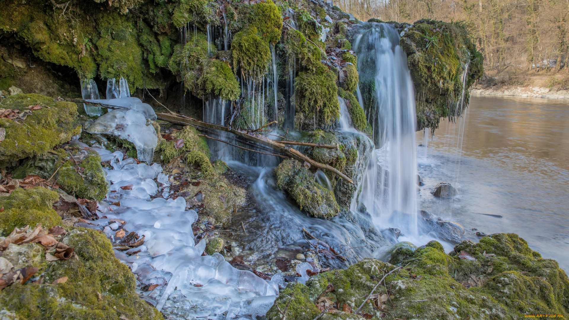 природа, водопады, водопад