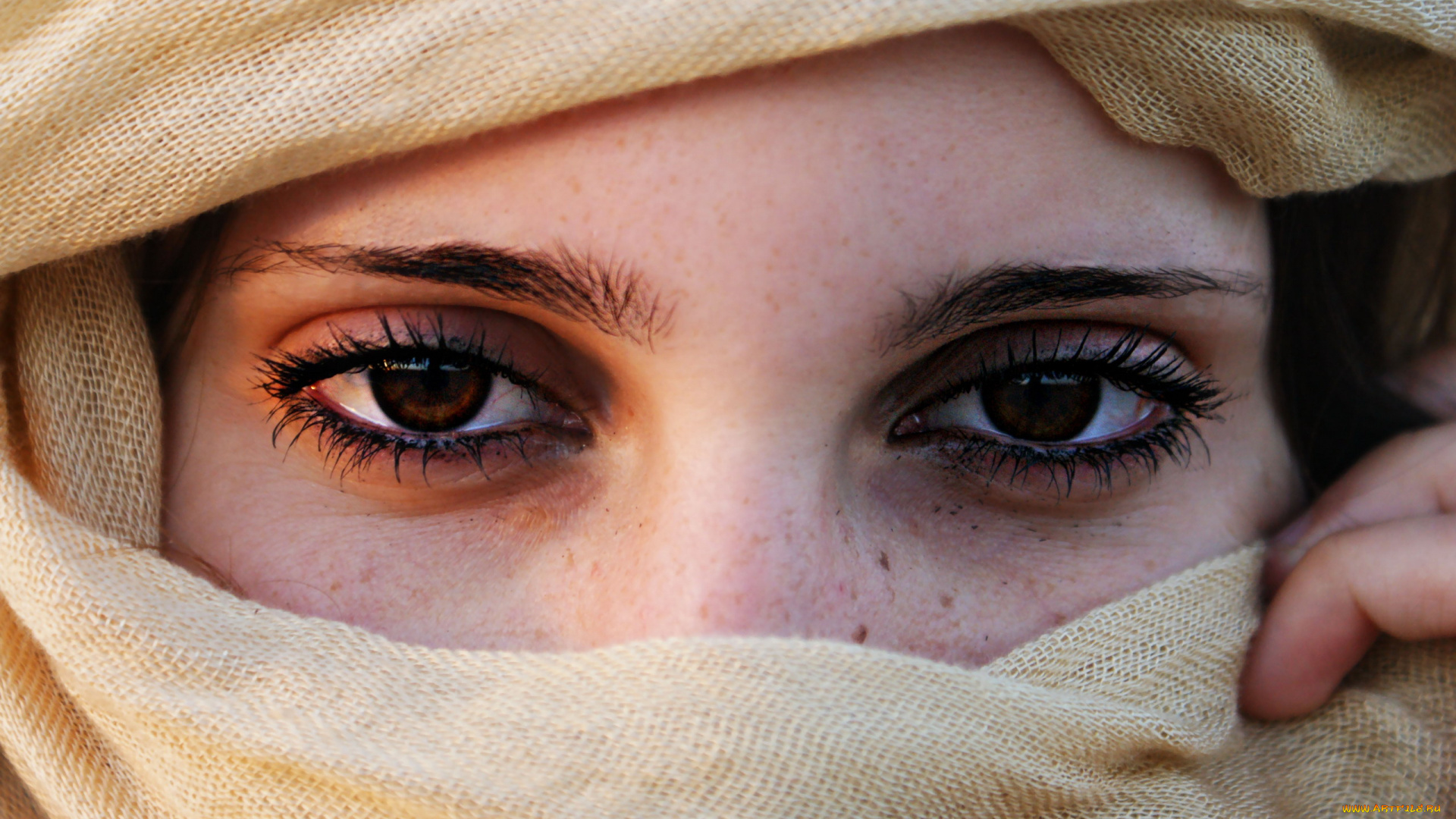 разное, глаза, макияж, карие