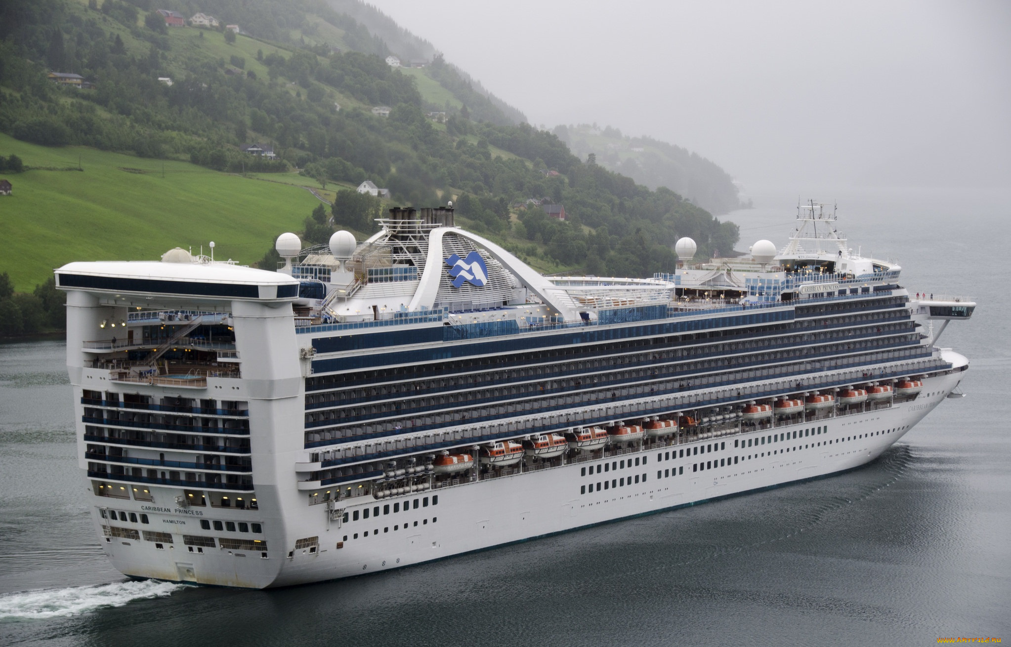 caribbean, princess, корабли, лайнеры, круиз, лайнер