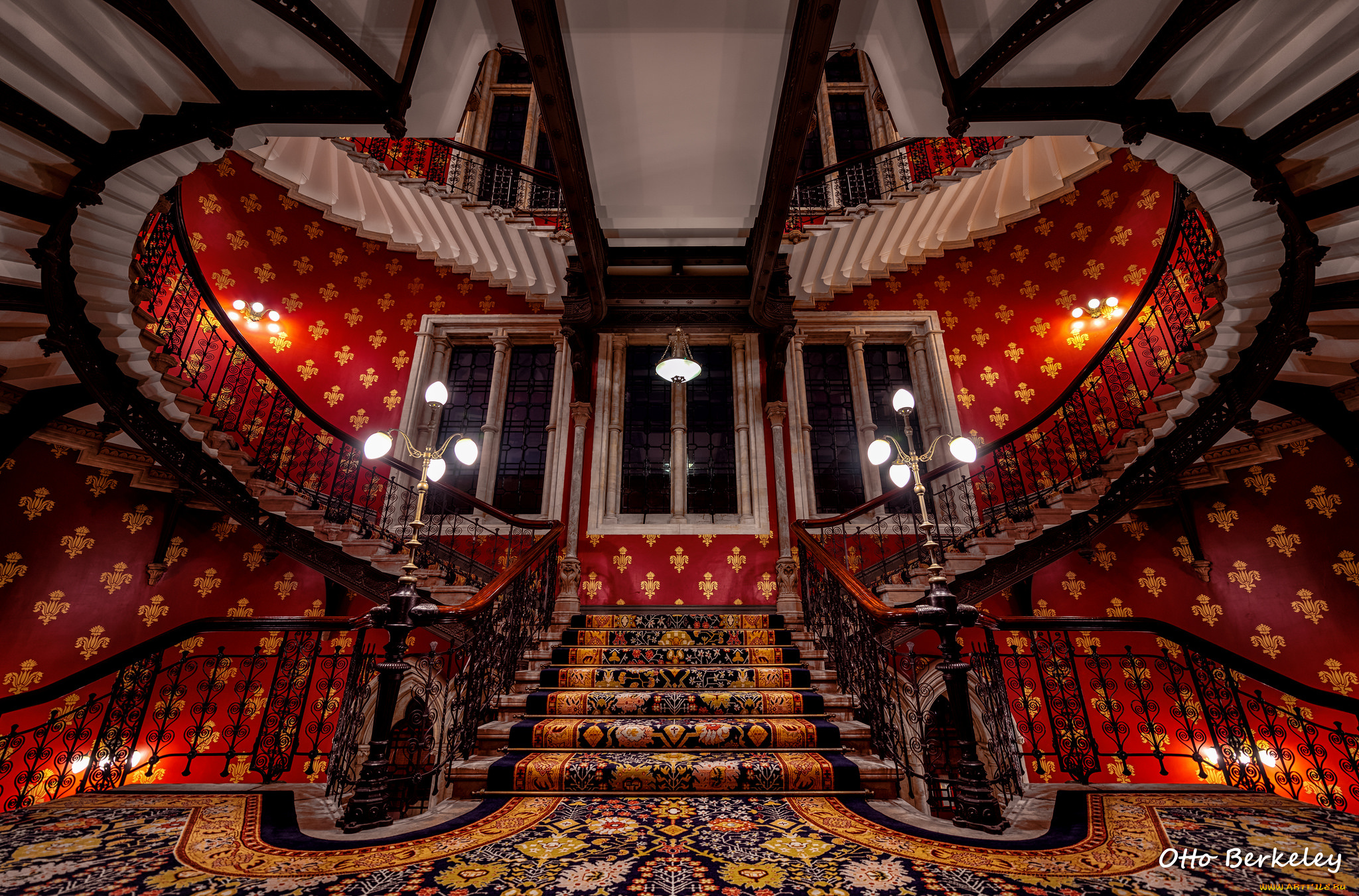 интерьер, холлы, , лестницы, , корридоры, лестница