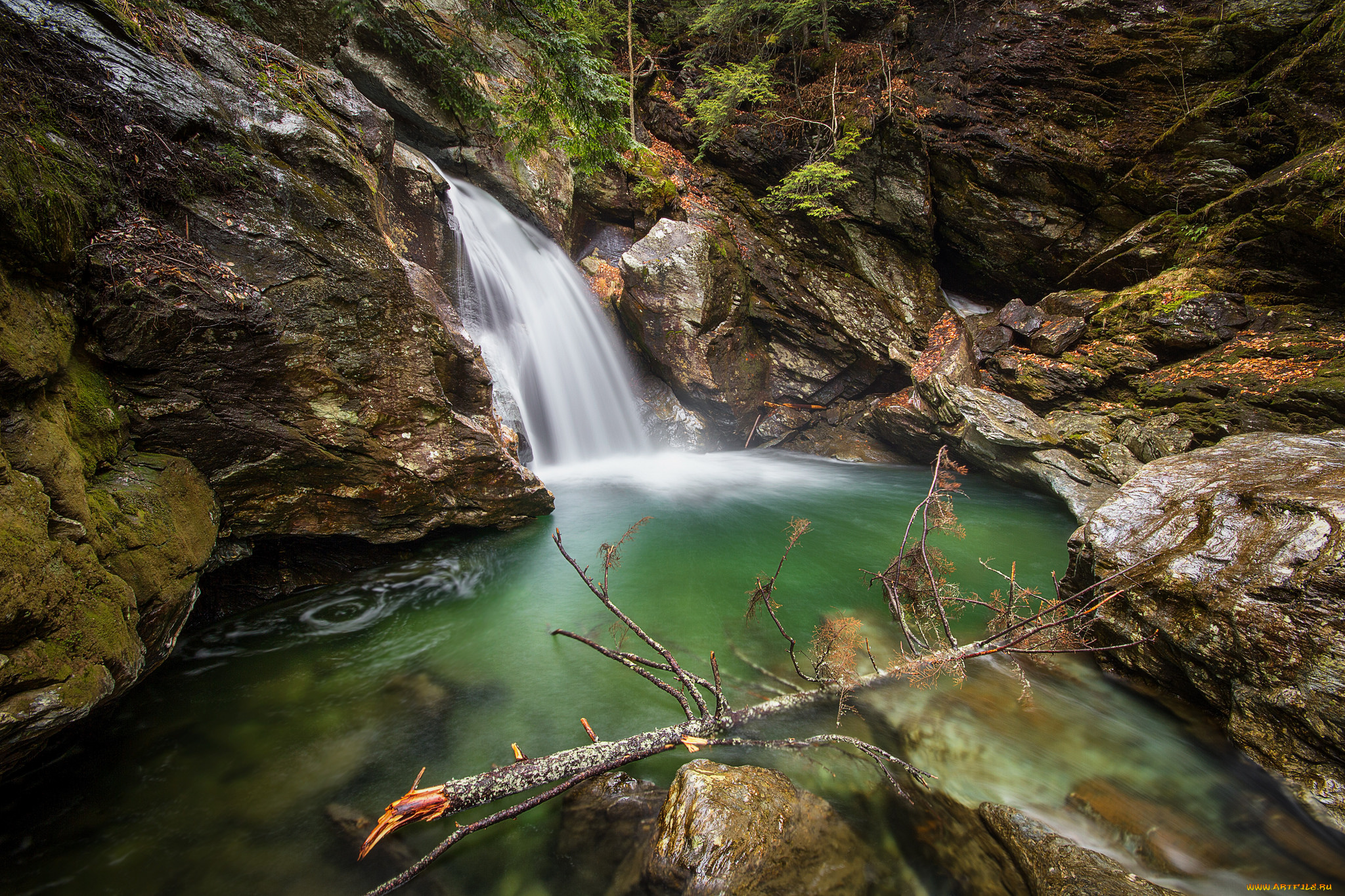 природа, водопады, простор