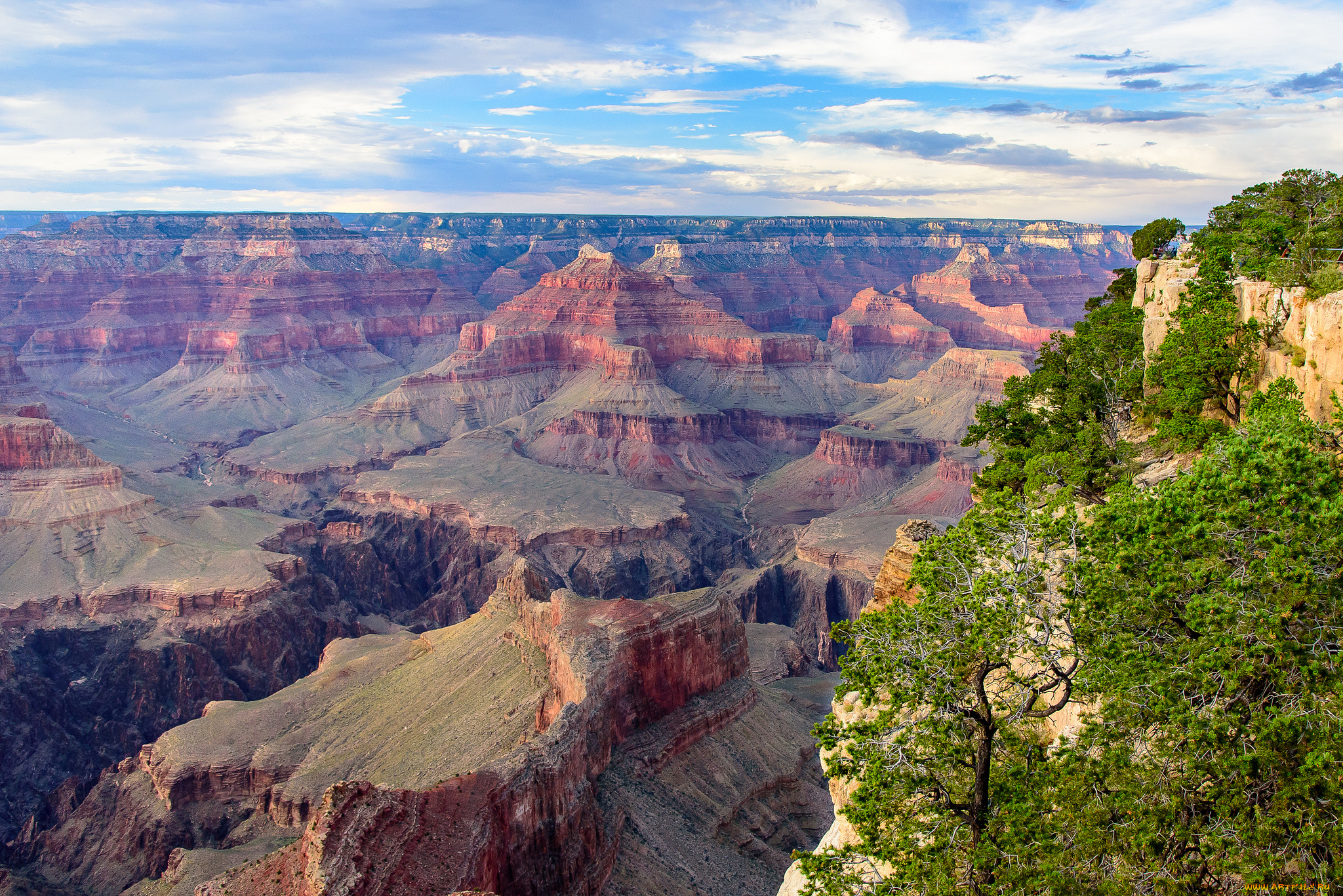 природа, горы, простор