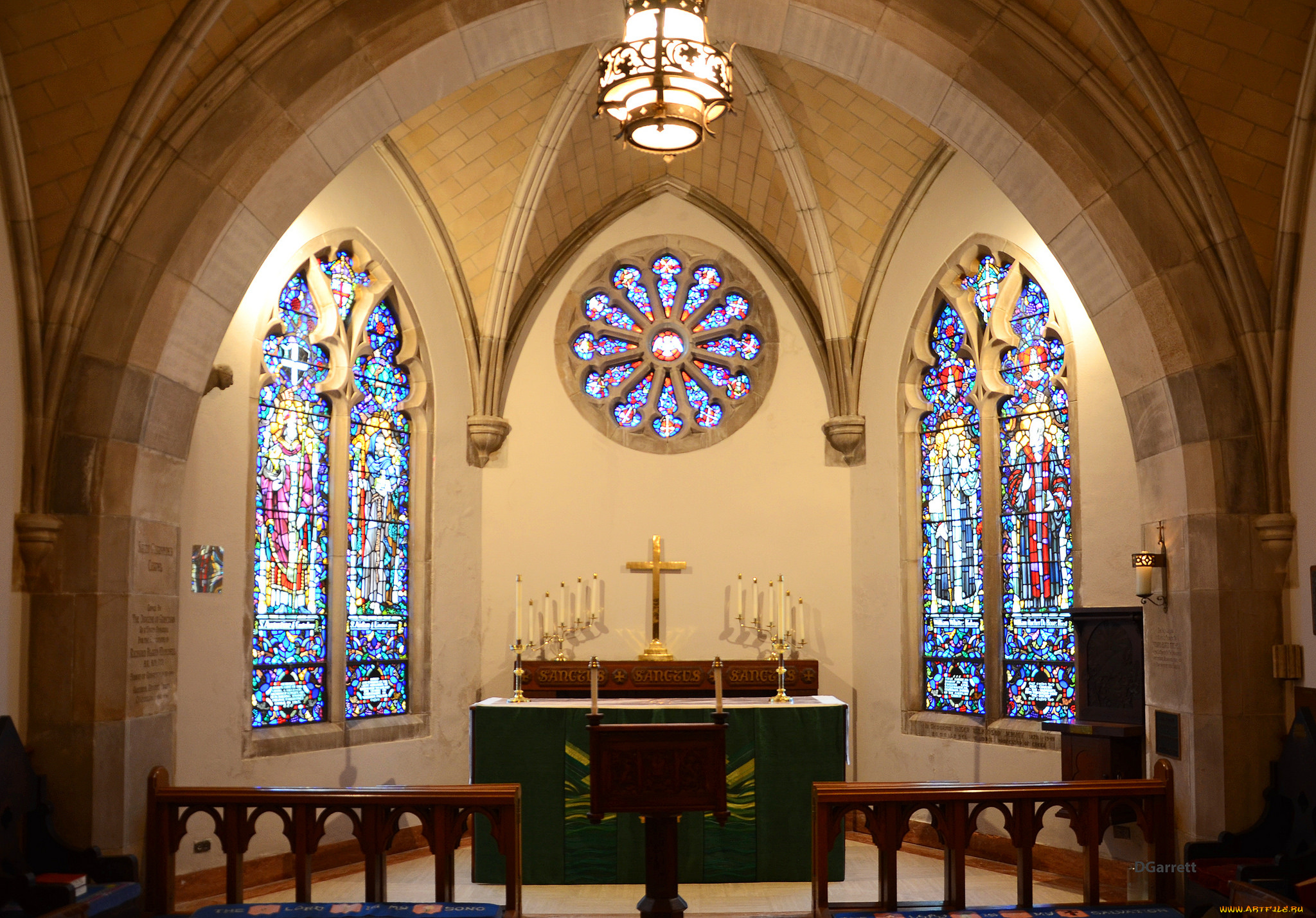 интерьер, убранство, , роспись, храма, окна