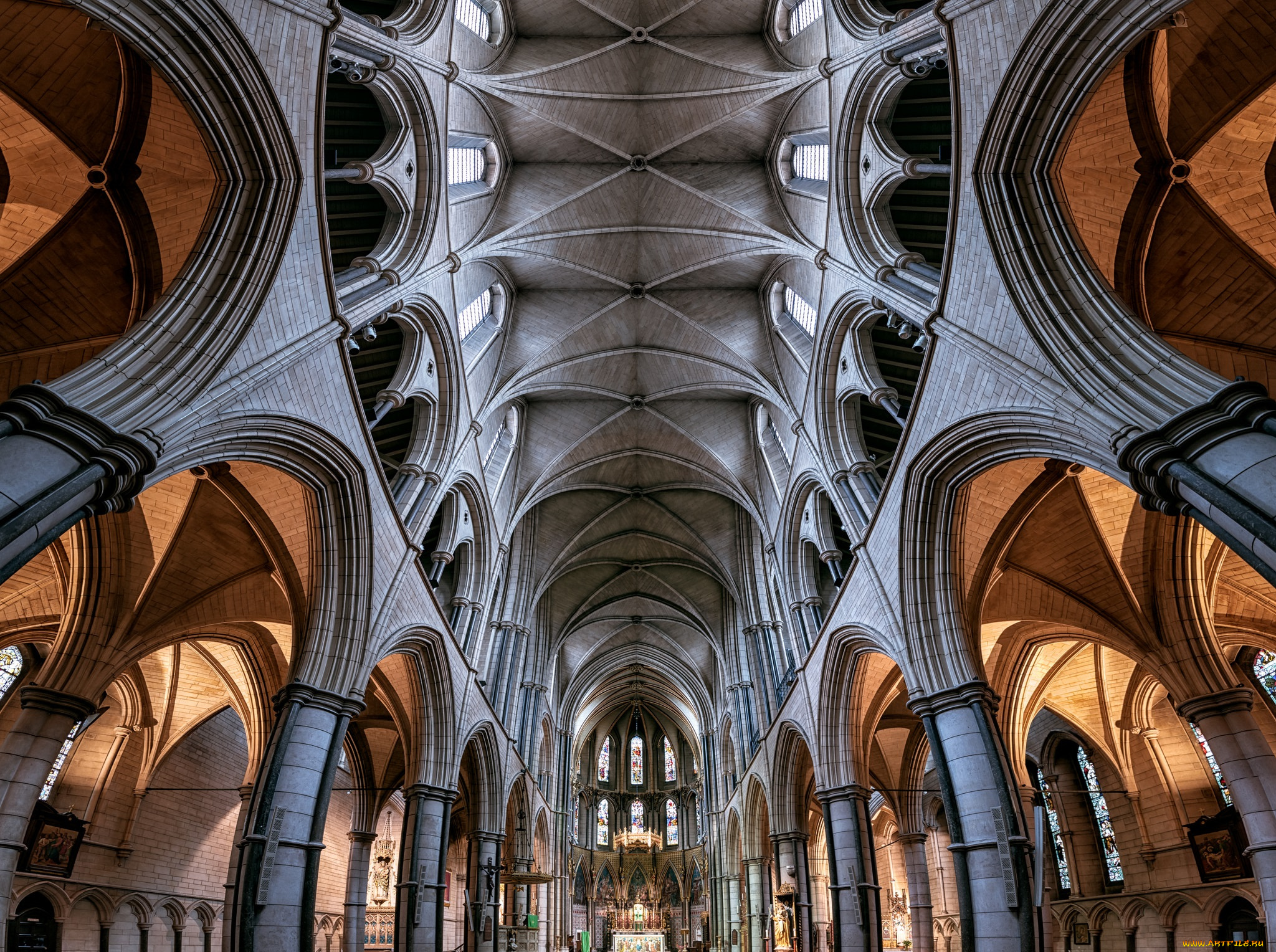 интерьер, убранство, , роспись, храма, потолок