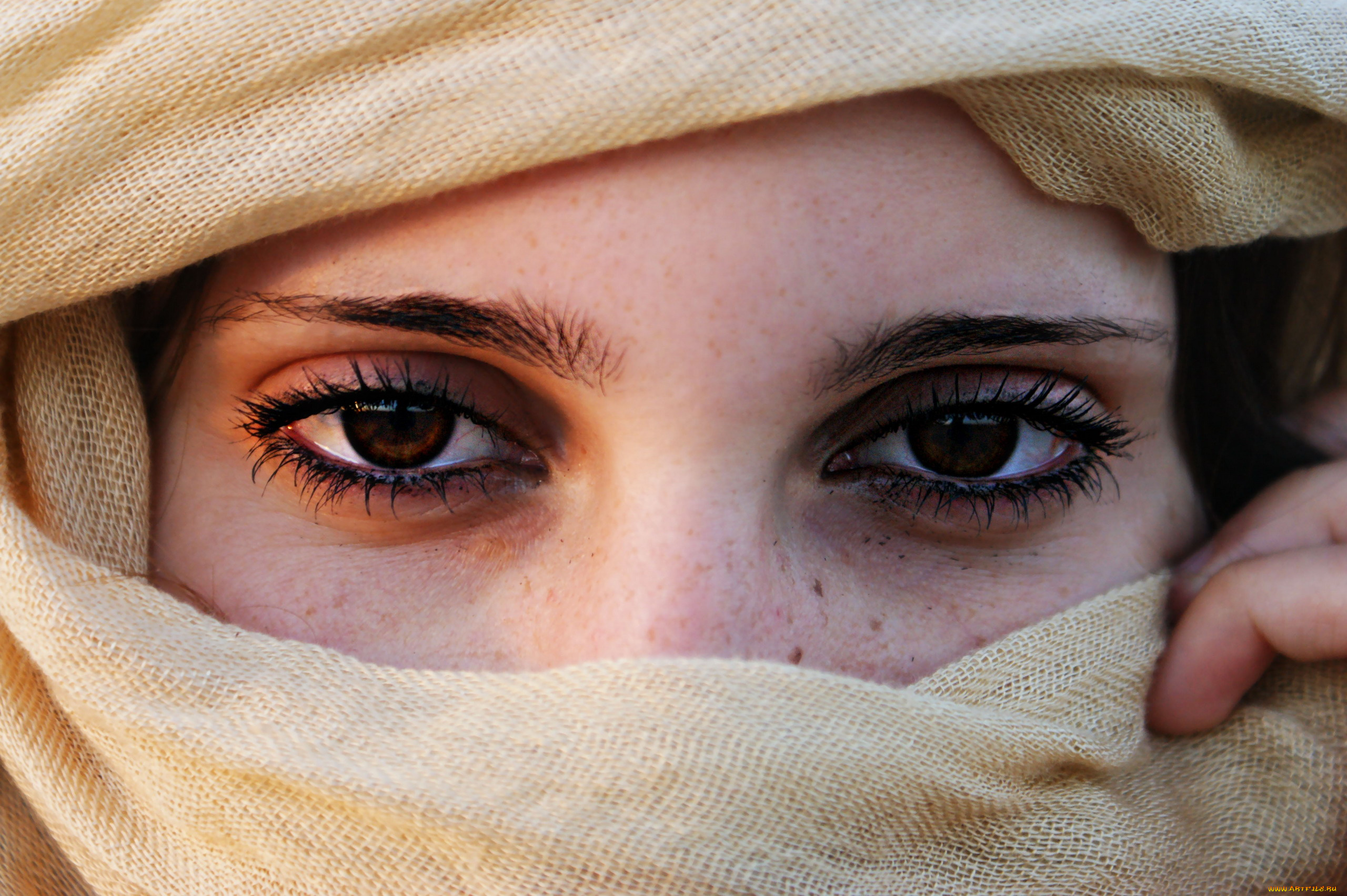 разное, глаза, макияж, карие