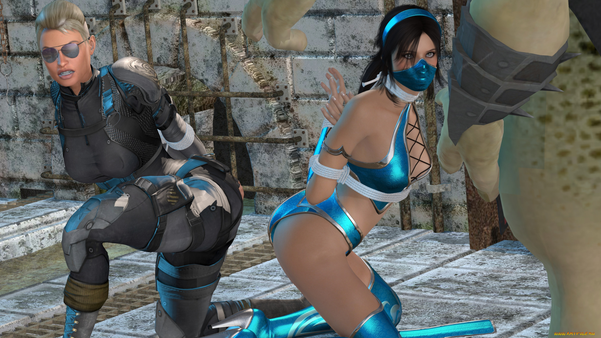 3д, графика, фантазия, , fantasy, фон, взгляд, девушка