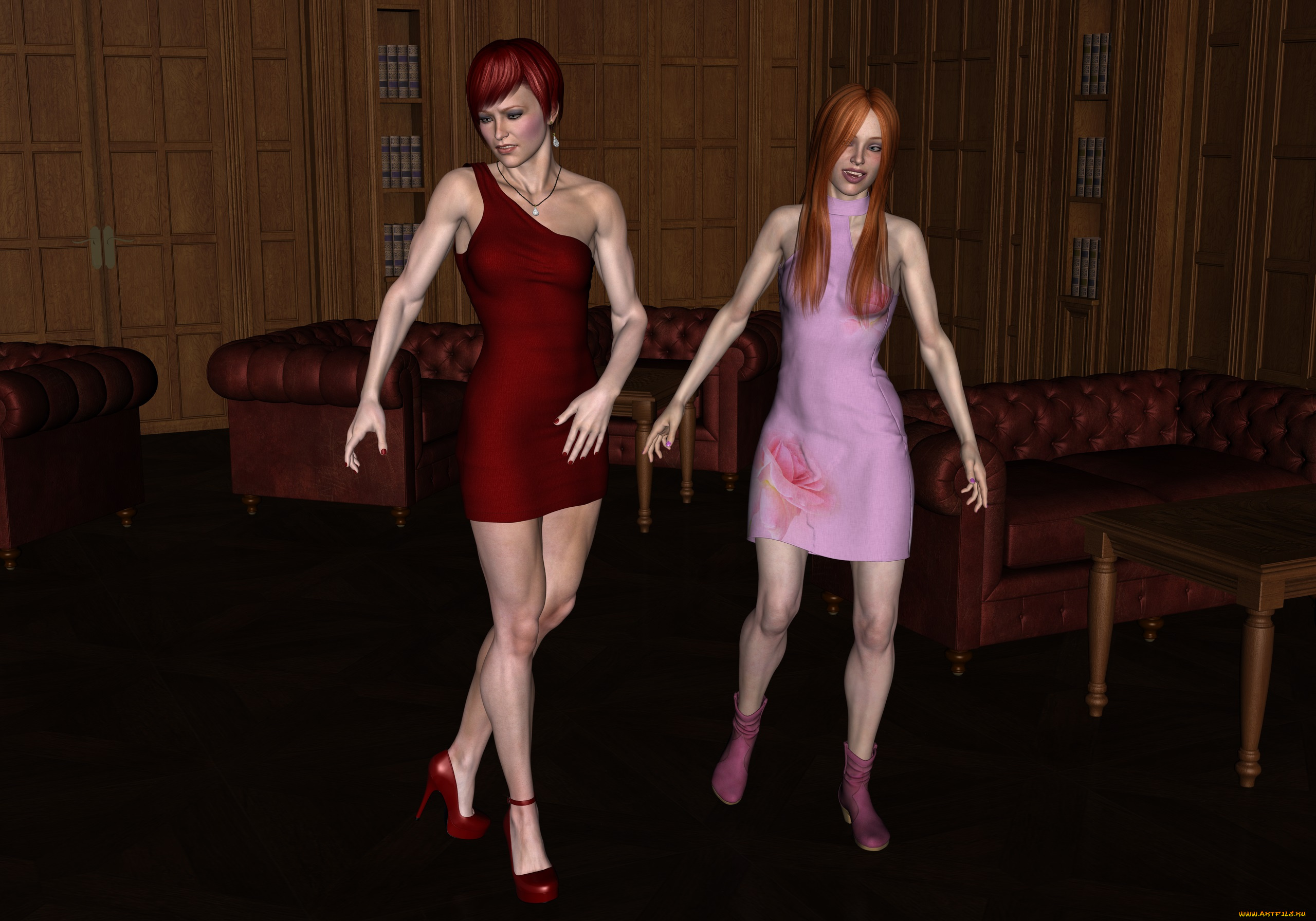 3д, графика, люди, , people, фон, взгляд, девушки