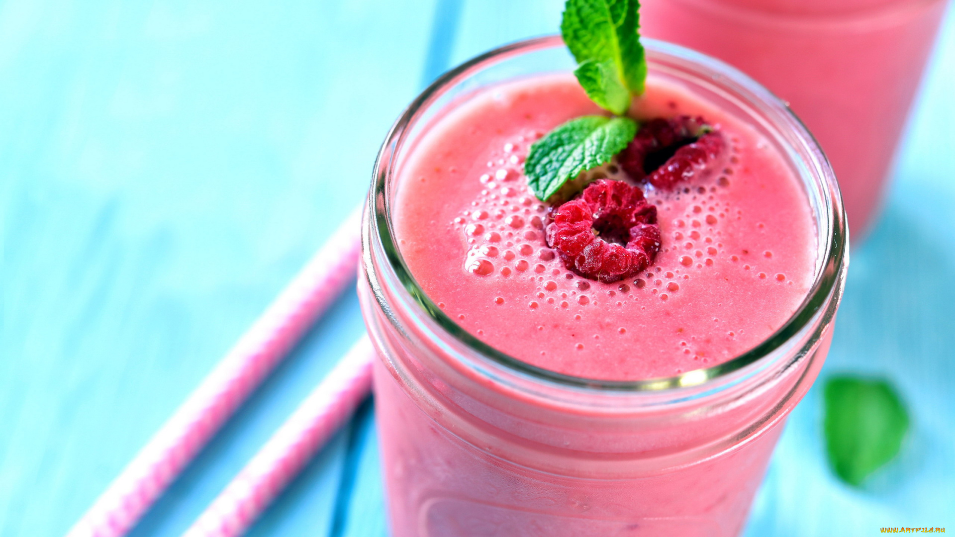 еда, напитки, смузи, малина