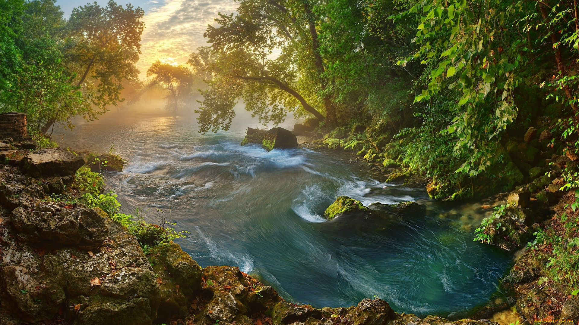 природа, реки, озера, вода, скалы