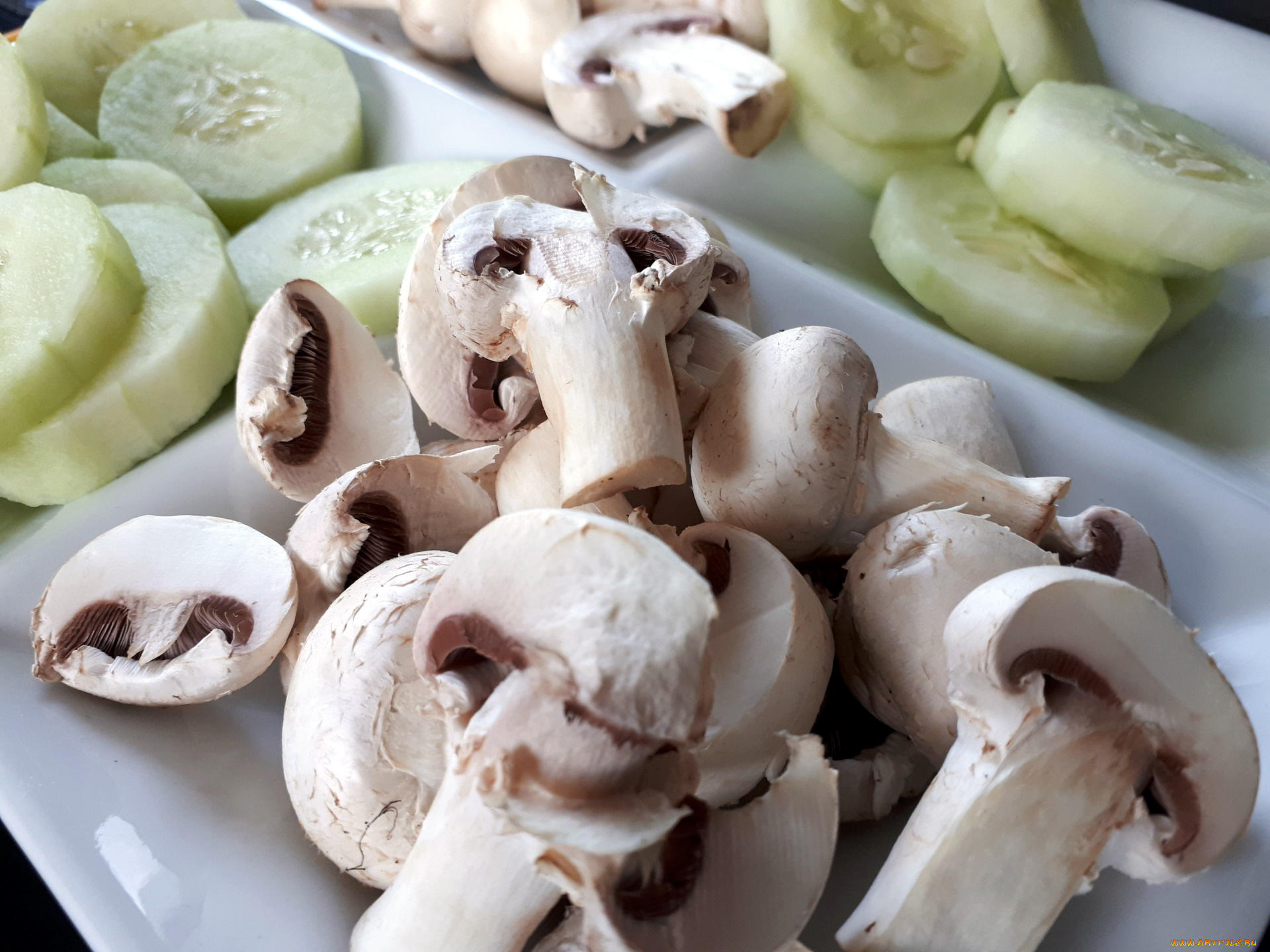 еда, грибы, , грибные, блюда, шампиньоны