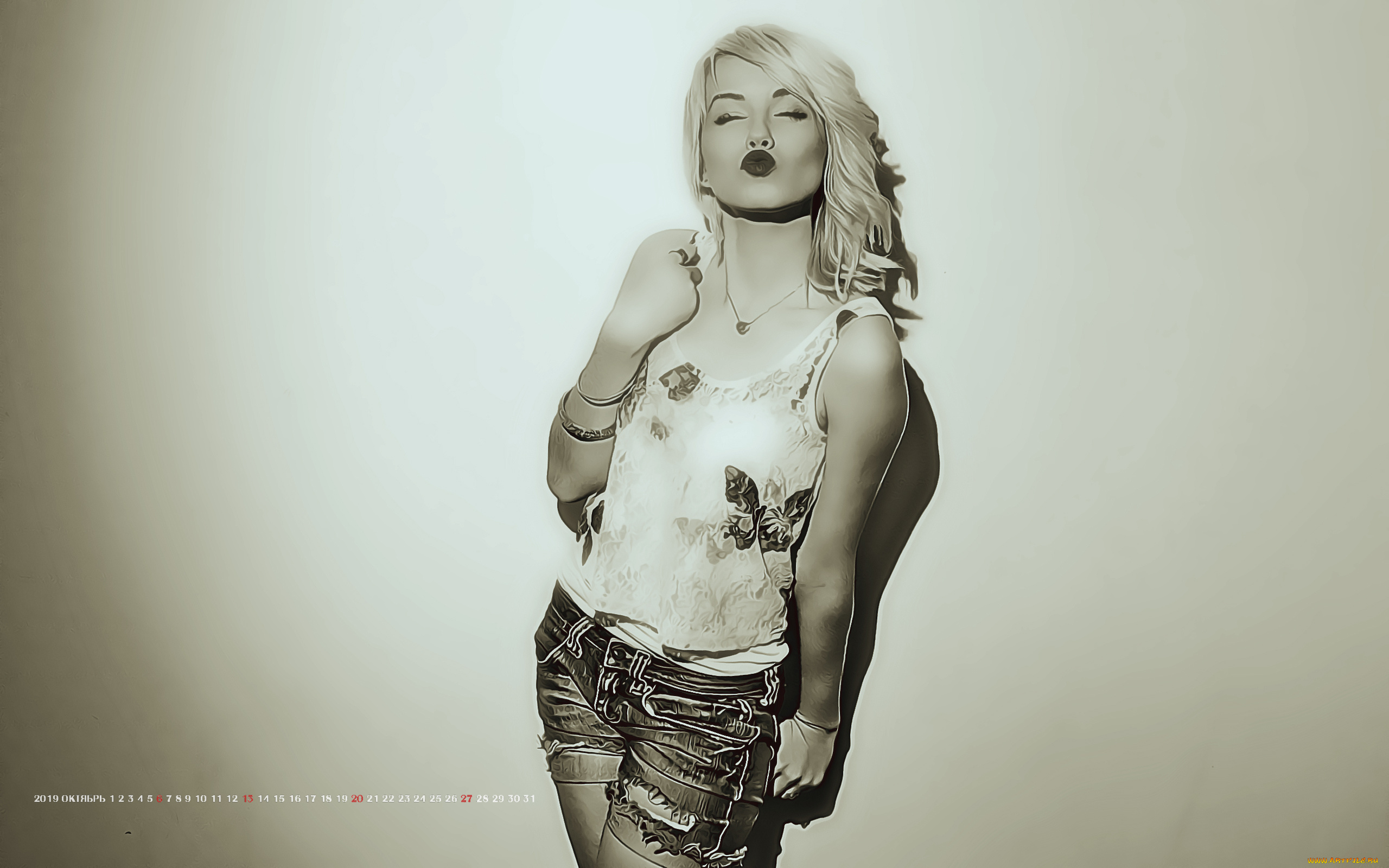 календари, компьютерный, дизайн, calendar, 2019, женщина, шорты, девушка, эмоции