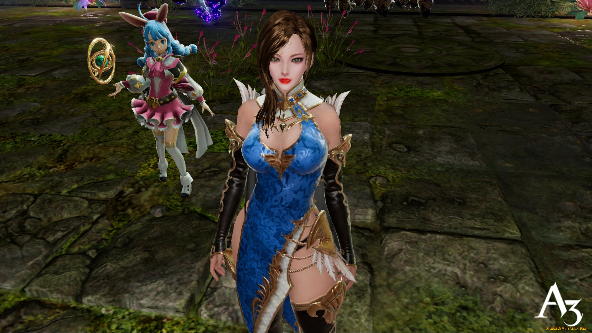 видео, игры, a3, , still, alive, девушка, девочка, ушки