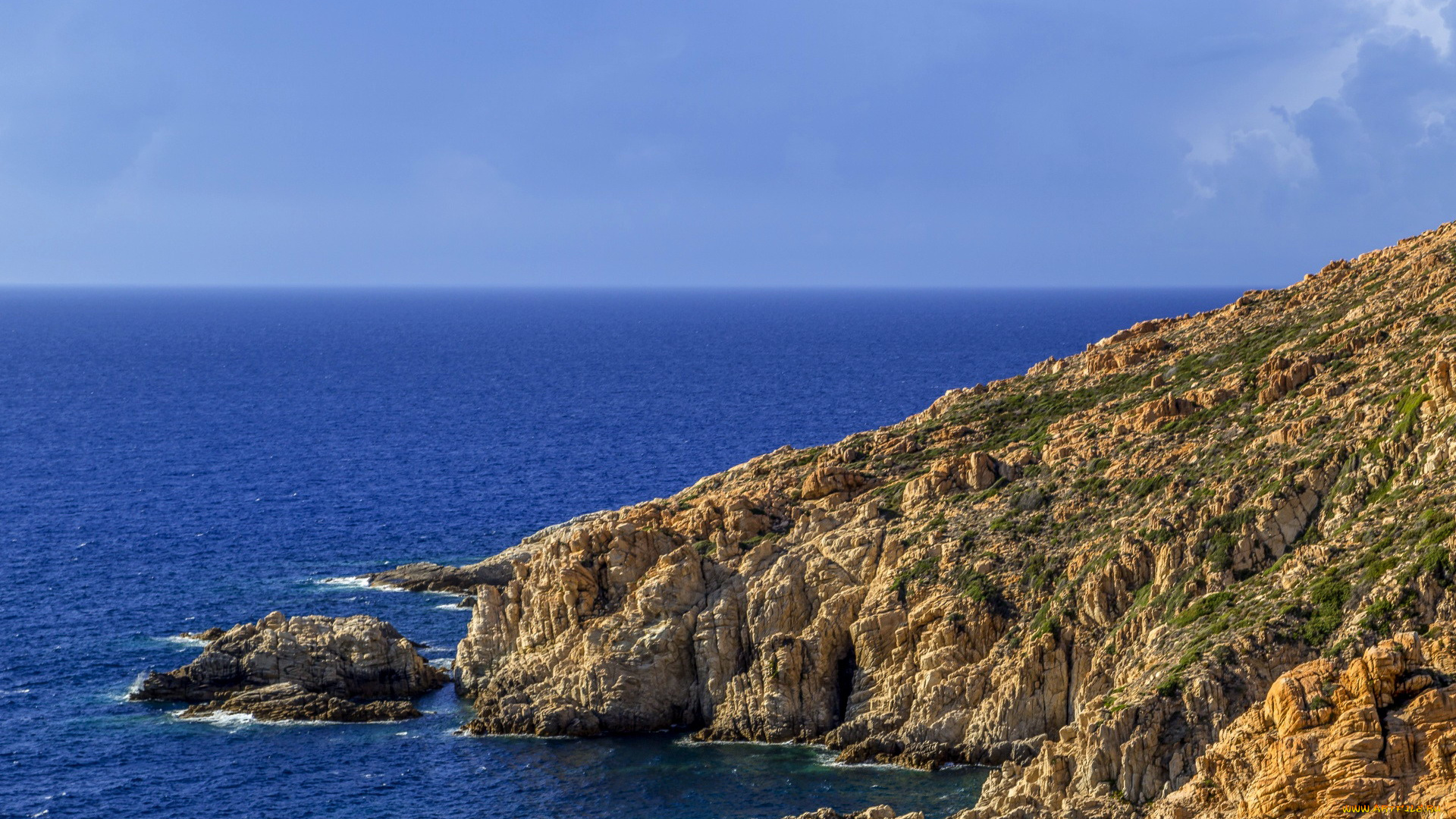 corsica, france, природа, побережье