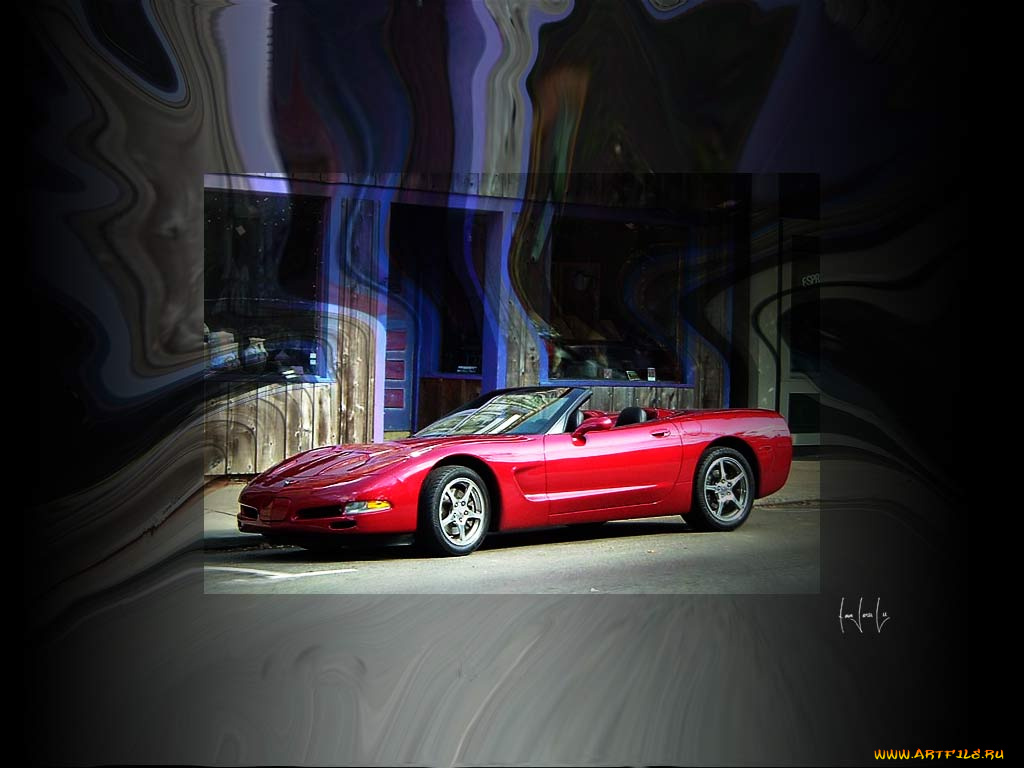 автомобили, corvette