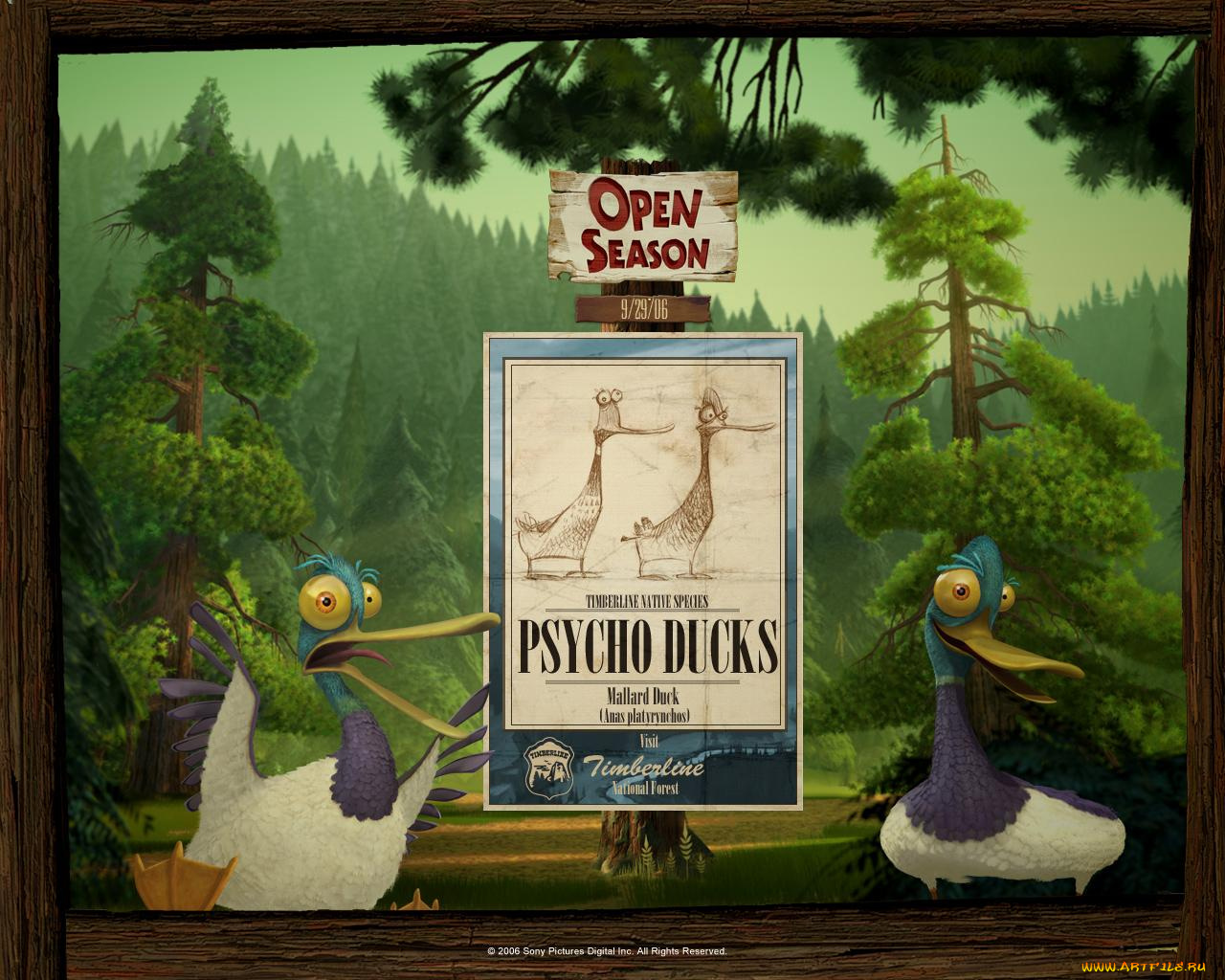 мультфильмы, open, season