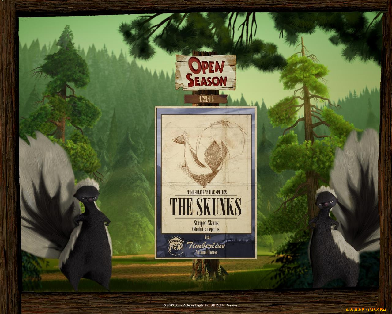 мультфильмы, open, season