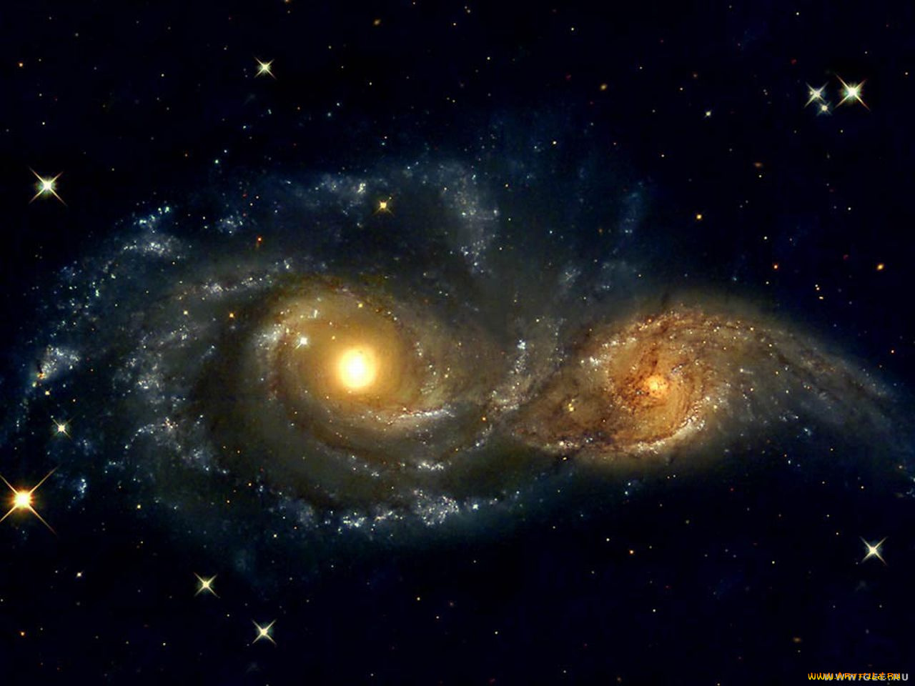 космос, галактики, туманности