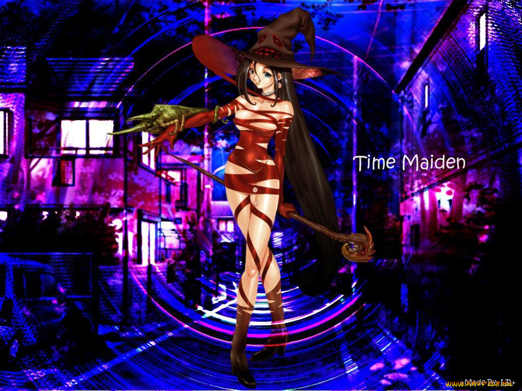 аниме, halloween, magic