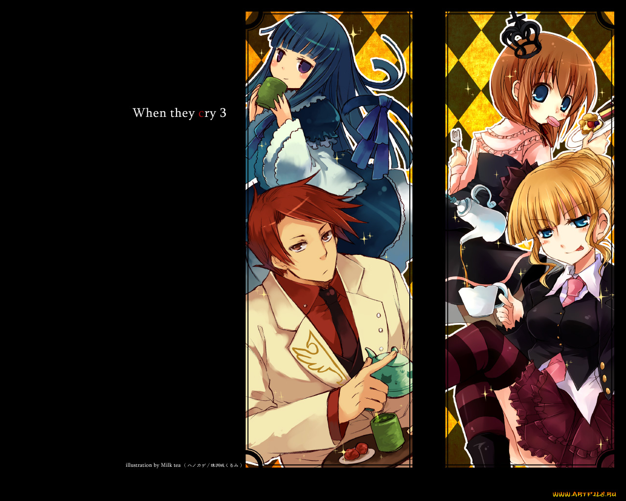 аниме, umineko, no, naku, koro, ni