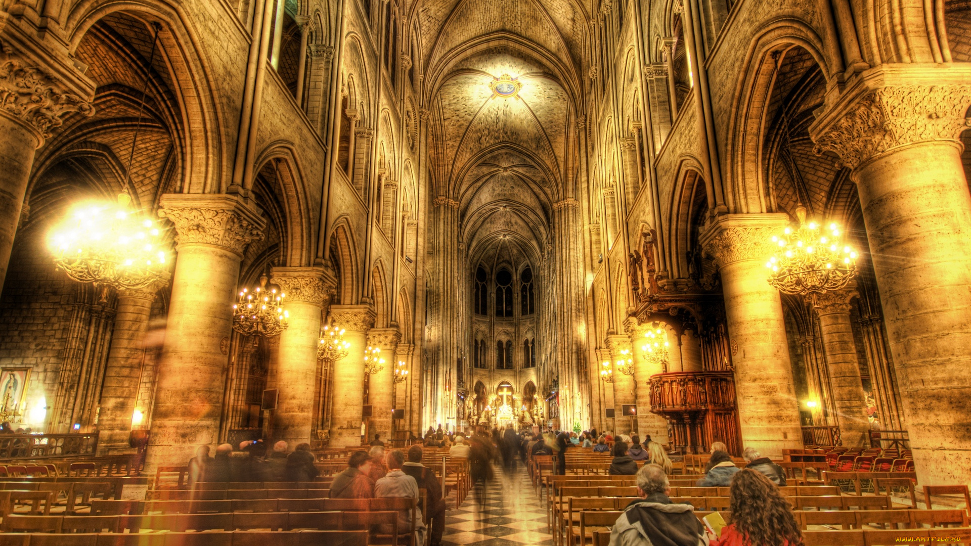 интерьер, убранство, роспись, храма