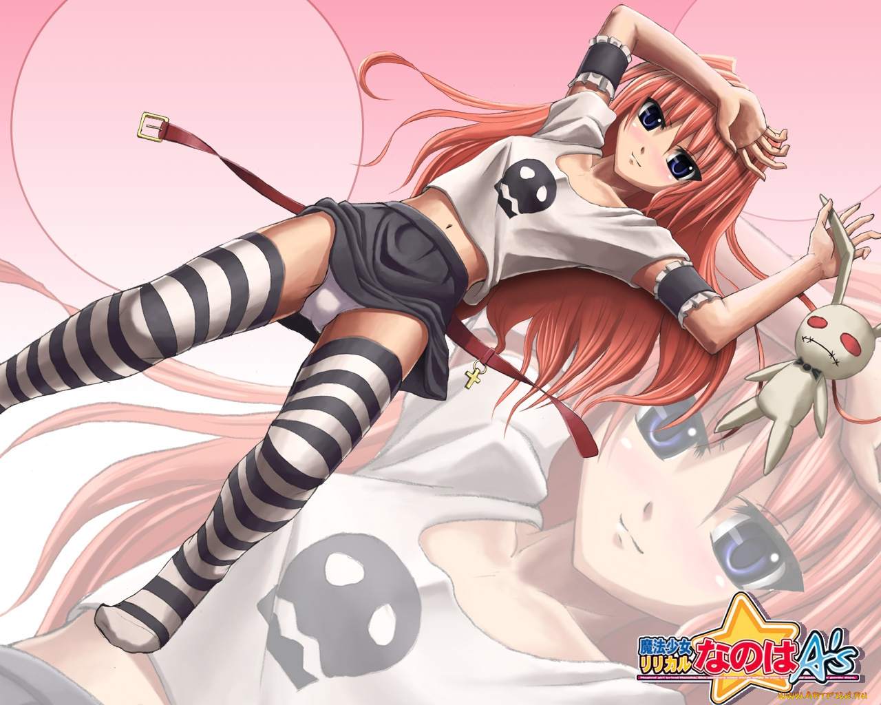 аниме, mahou, shoujo, lyrical, nanoha