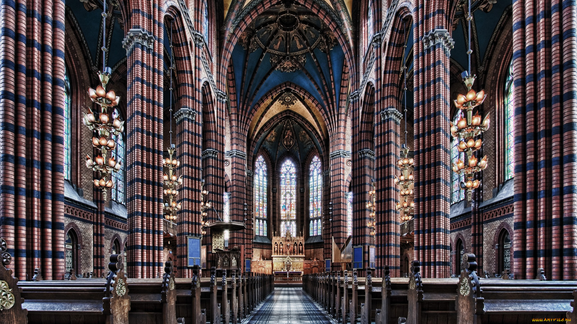 интерьер, убранство, роспись, храма