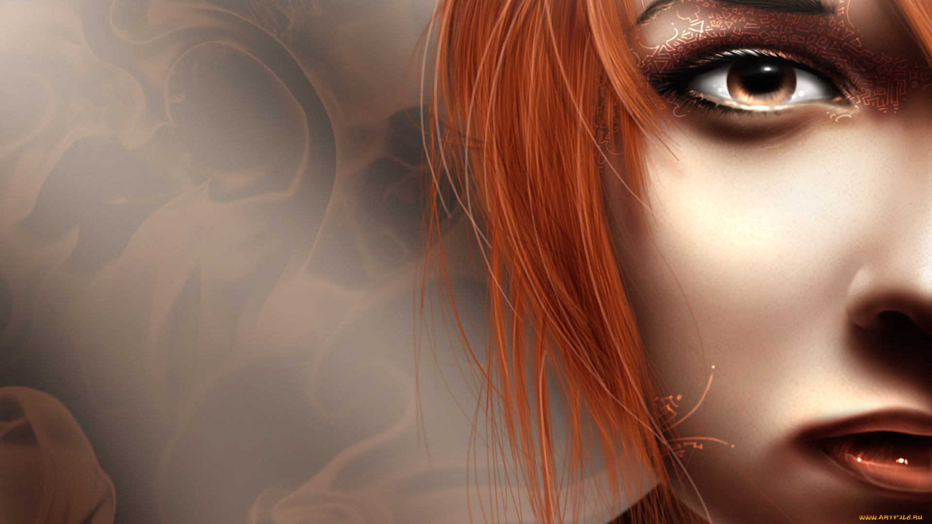 phoenix, by, jared, castro, рисованные