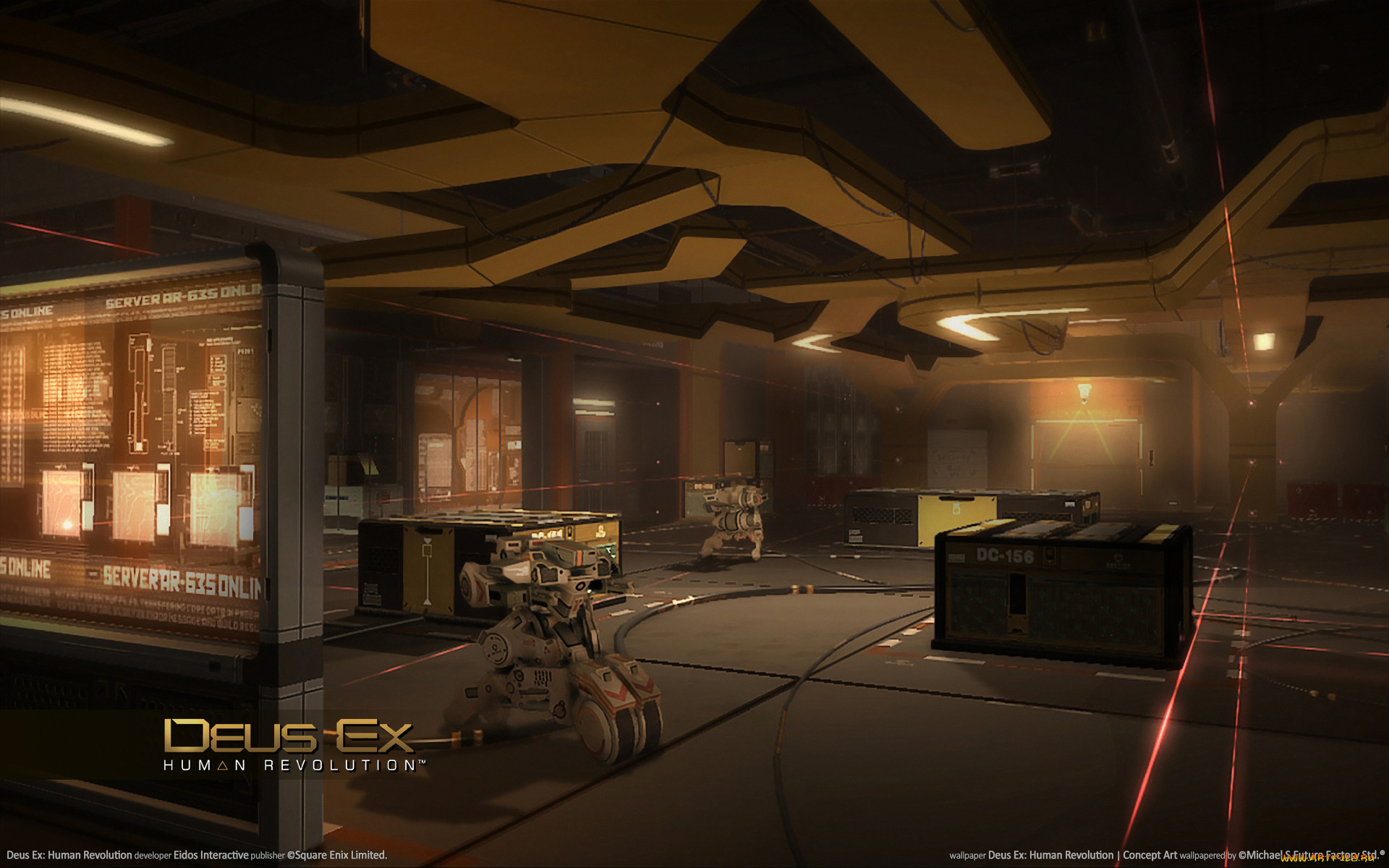 deus, ex, human, revolution, concept, art, видео, игры