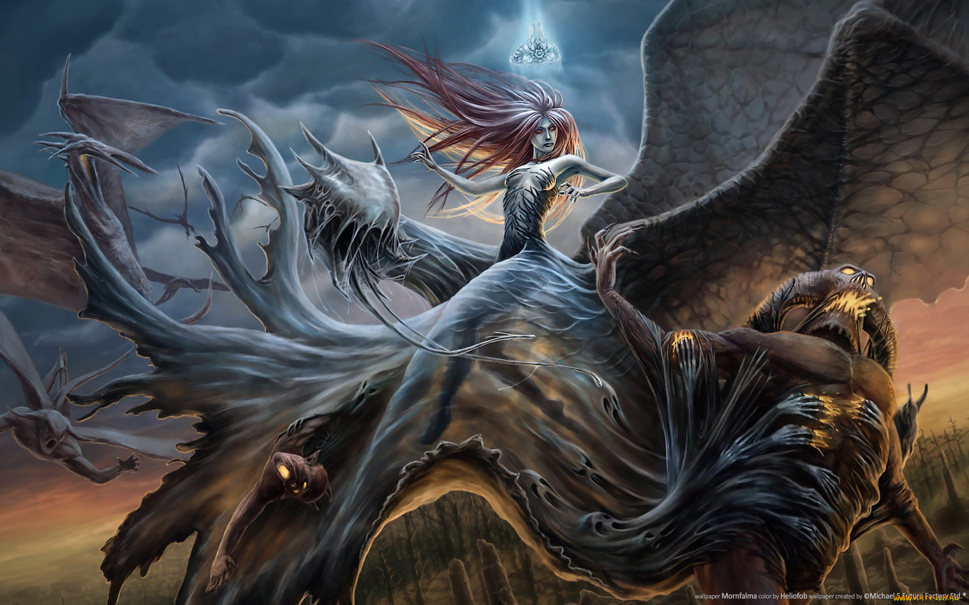 mornfalma, фэнтези, нежить
