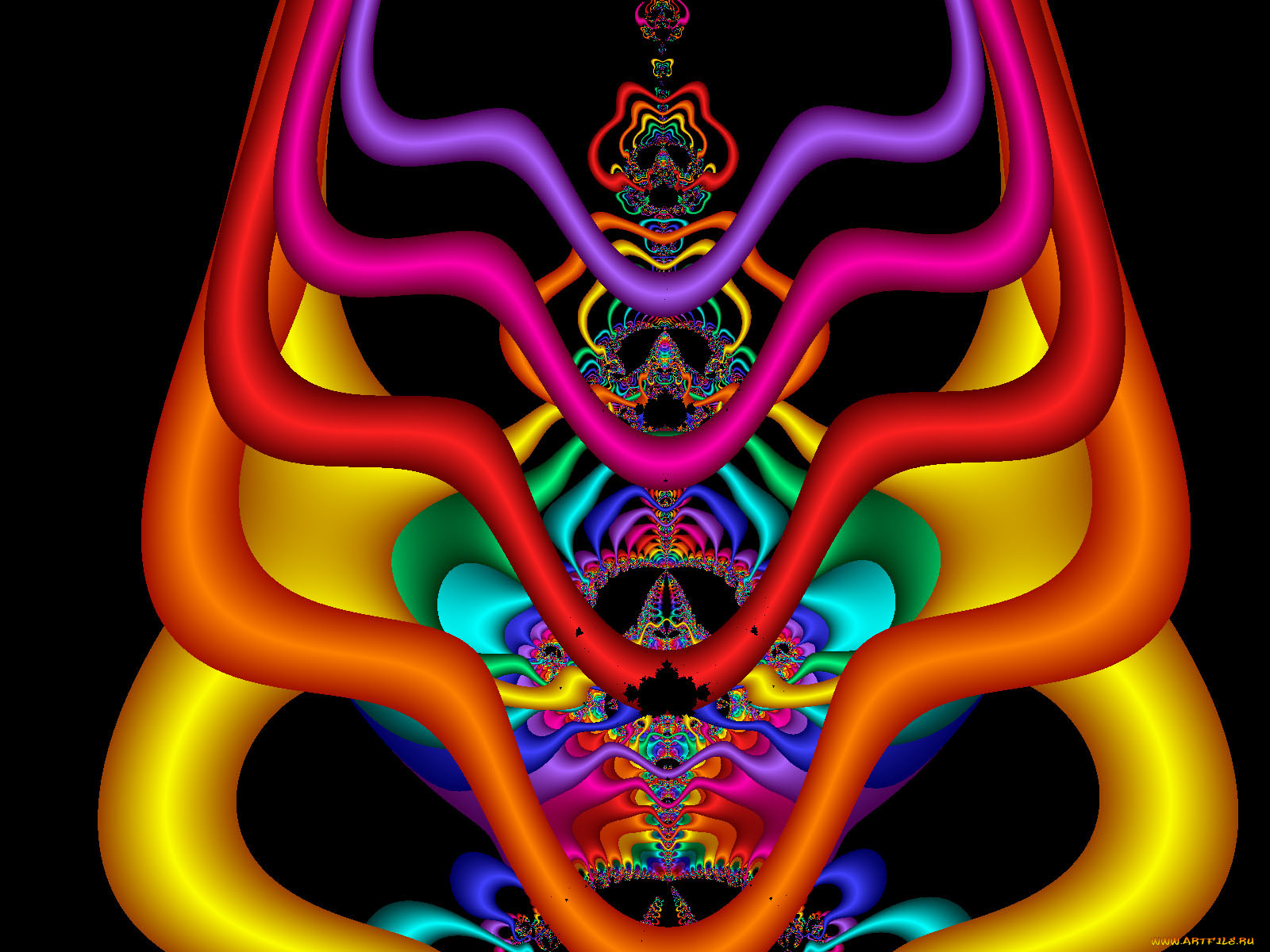 3д, графика, fractal, фракталы, фрактал, узор