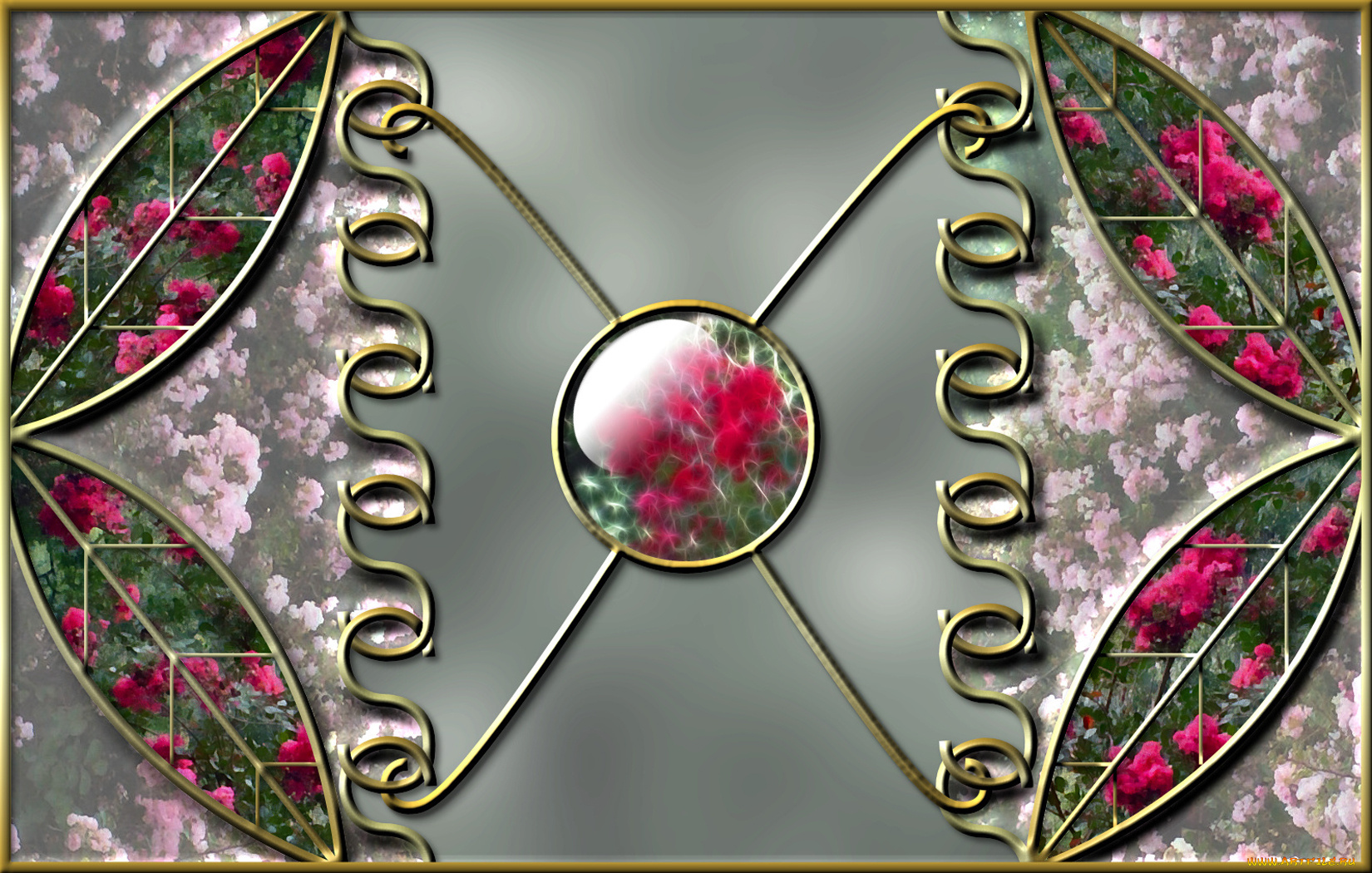 3д, графика, fractal, фракталы, фон, узор