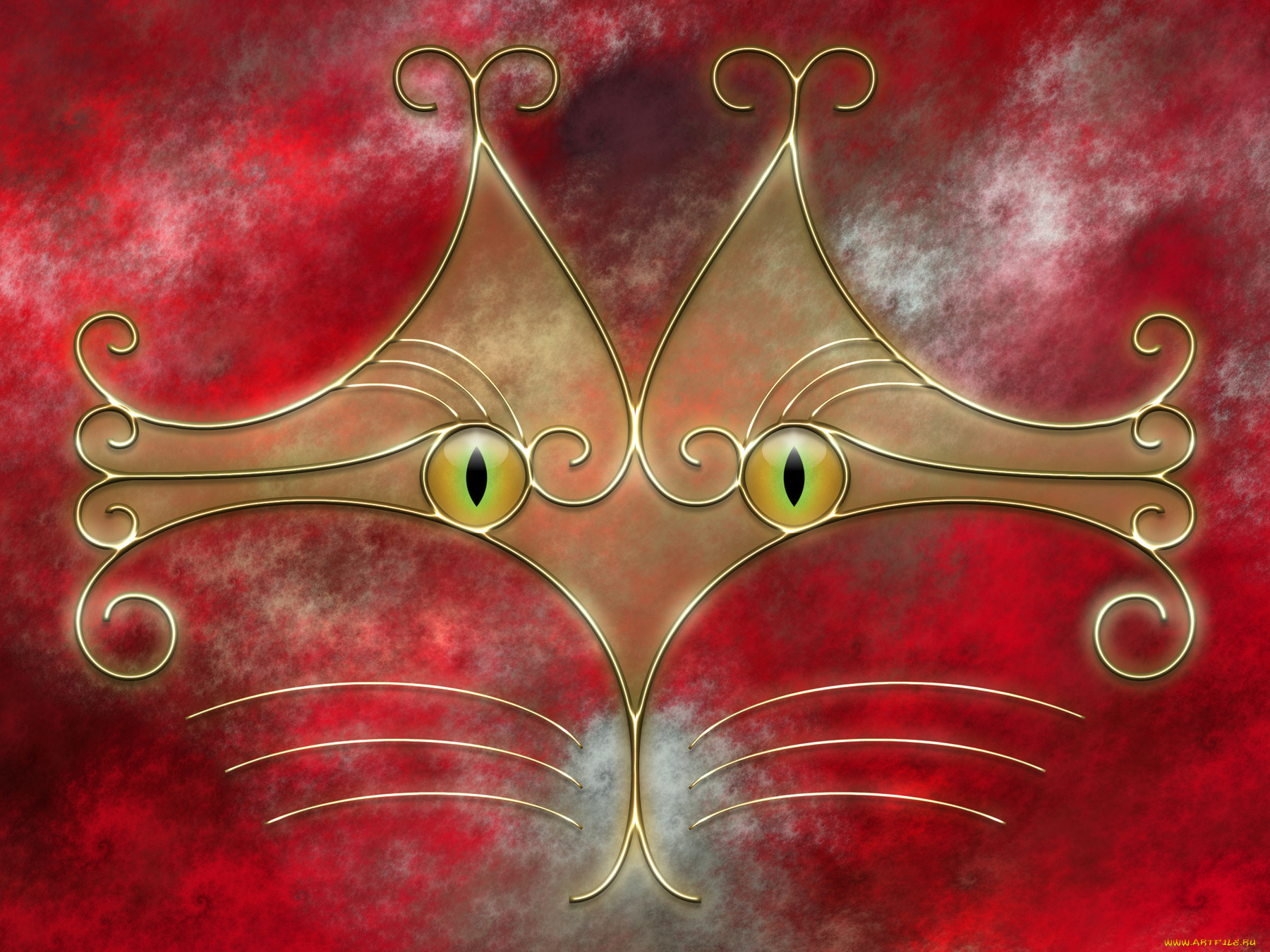 3д, графика, fractal, фракталы, узор, фон