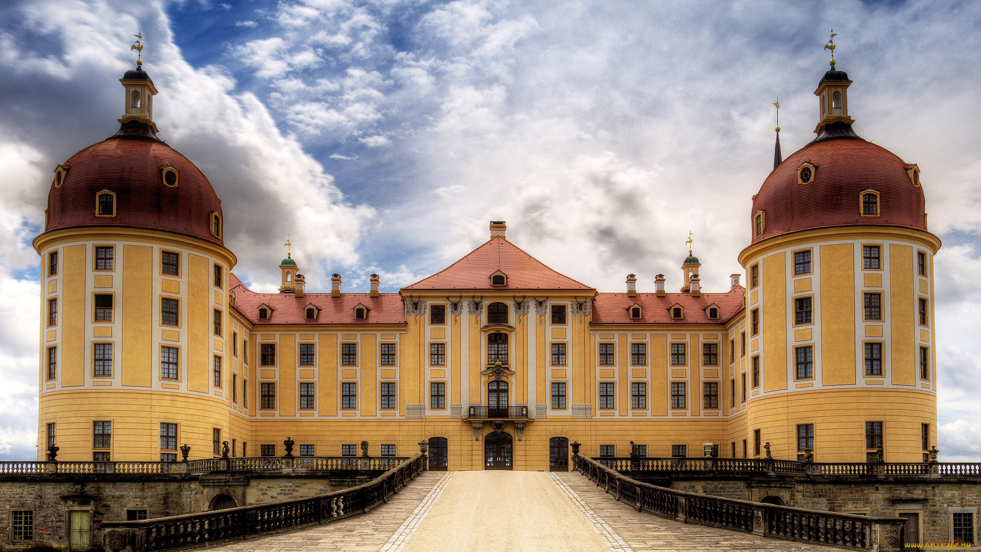 замок, морицбург, германия, города, дворцы, замки, крепости, каменный, большой