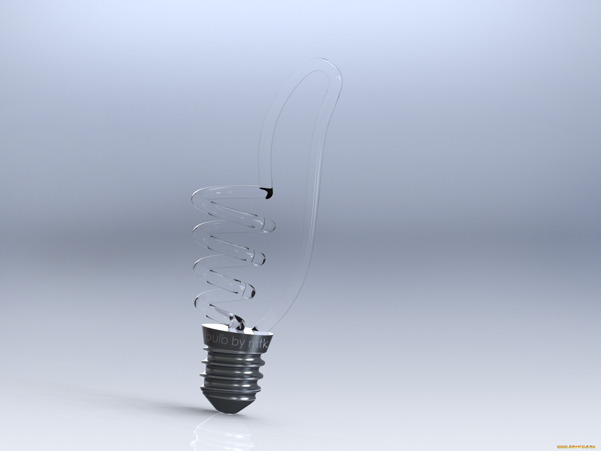 3д, графика, другое, лампочка