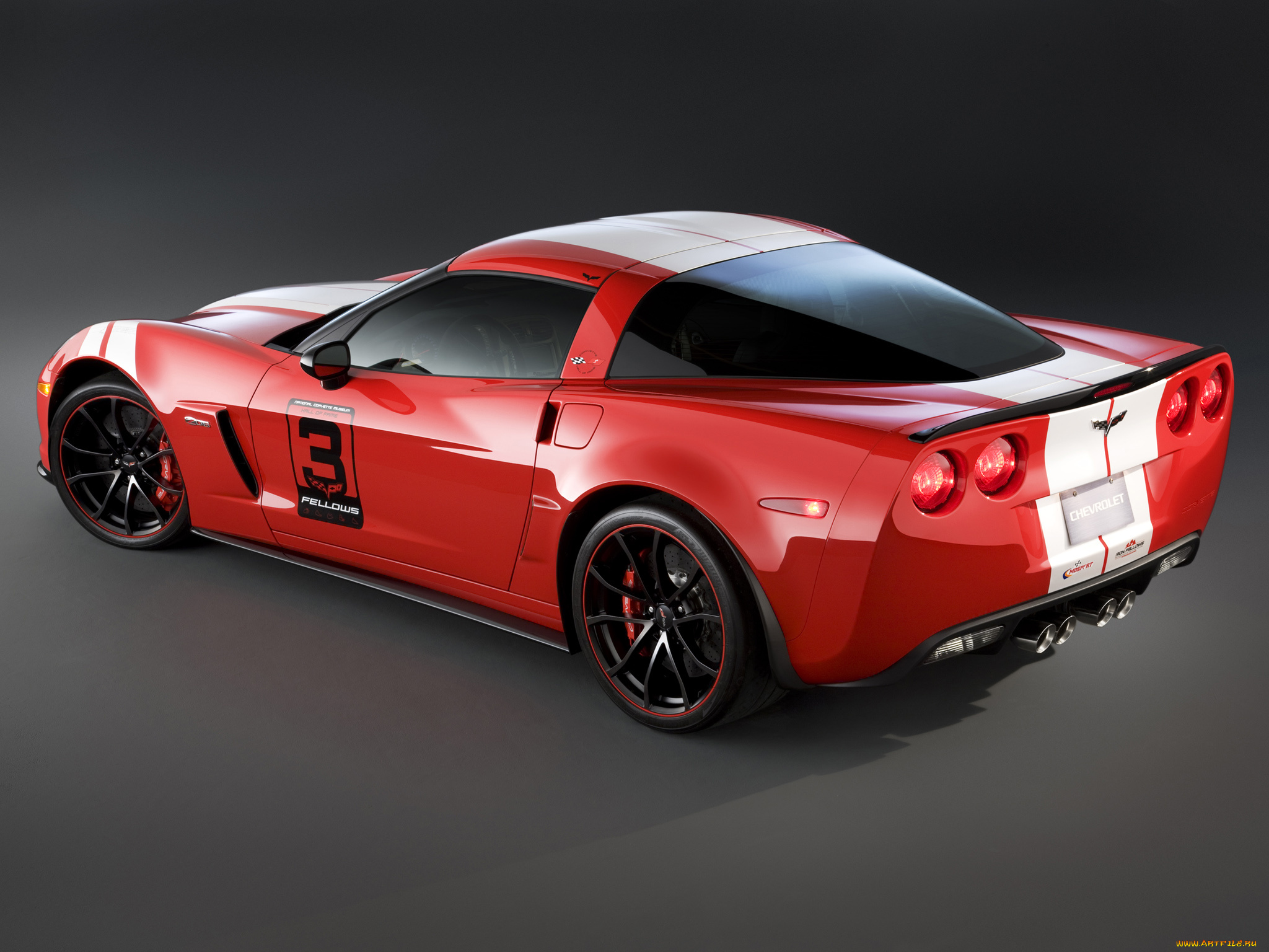 corvette, z06, ron, fellows, hall, of, fame, tribute, concept, автомобили