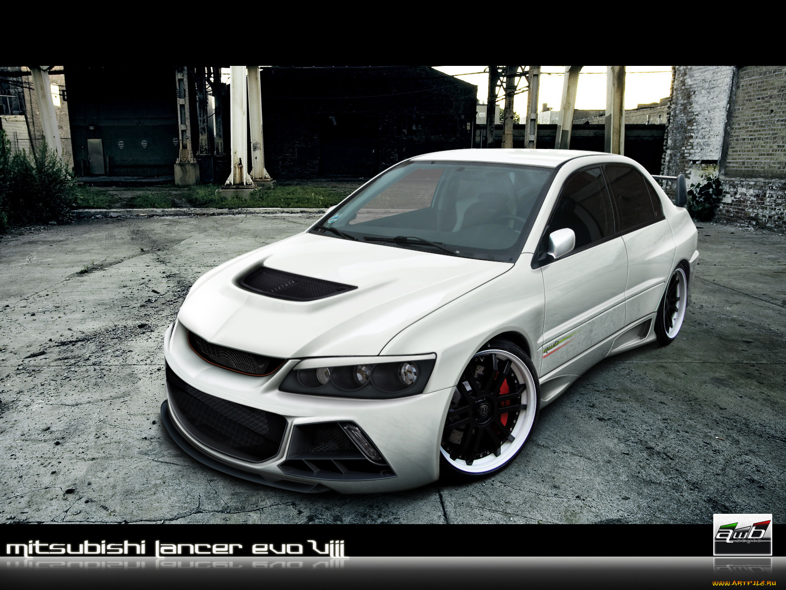 автомобили, виртуальный, тюнинг, mitsubishi