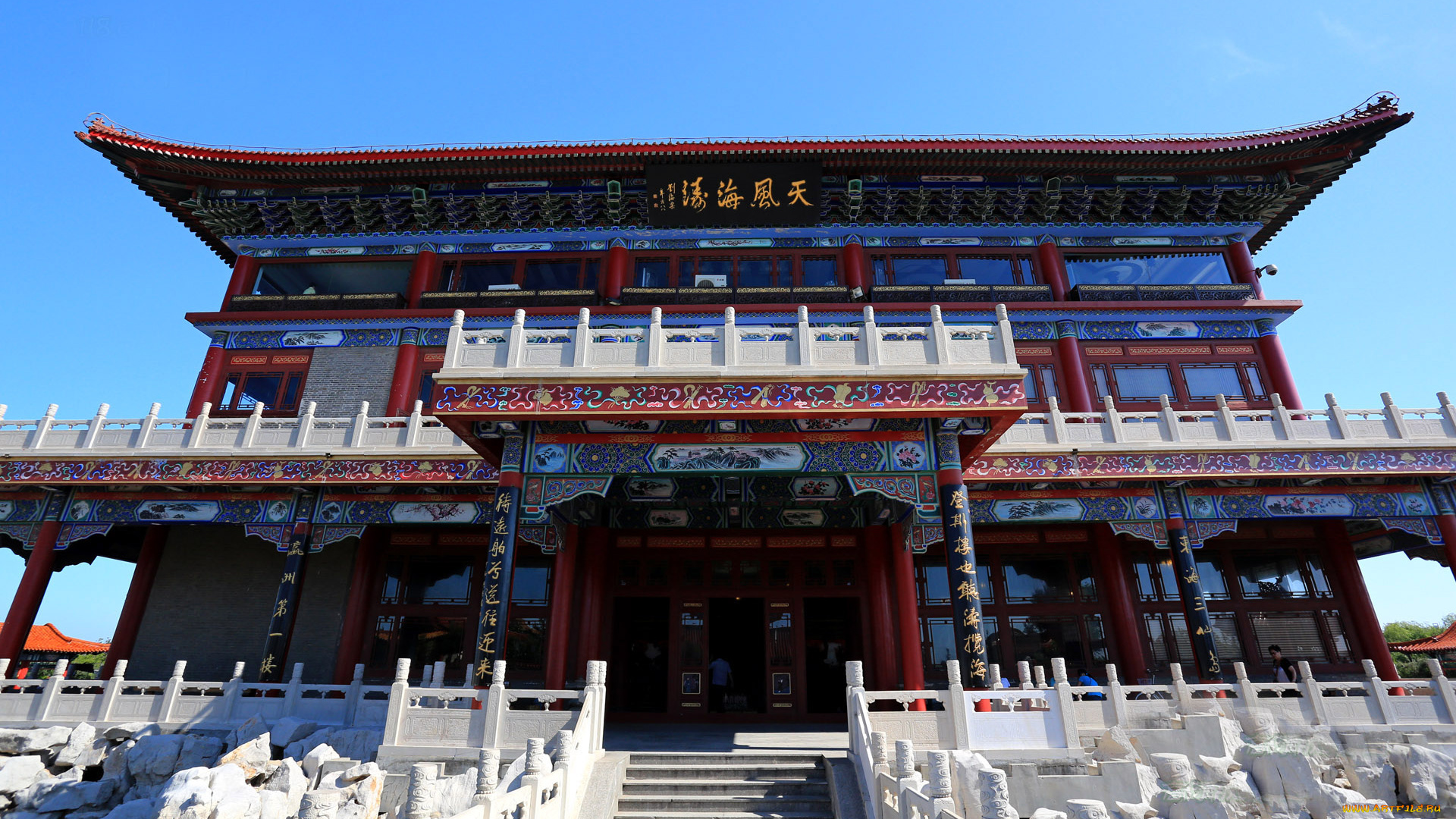 города, буддистские, другие, храмы, храм, шаньдун