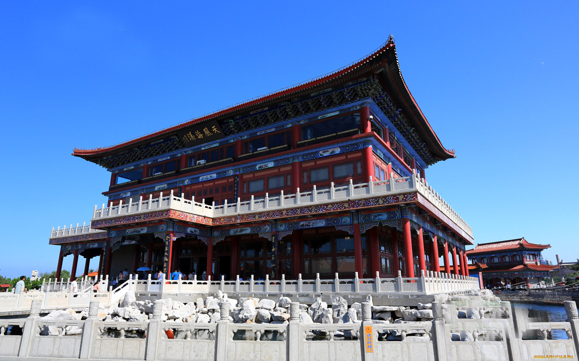 города, буддистские, другие, храмы, шаньдун, храм