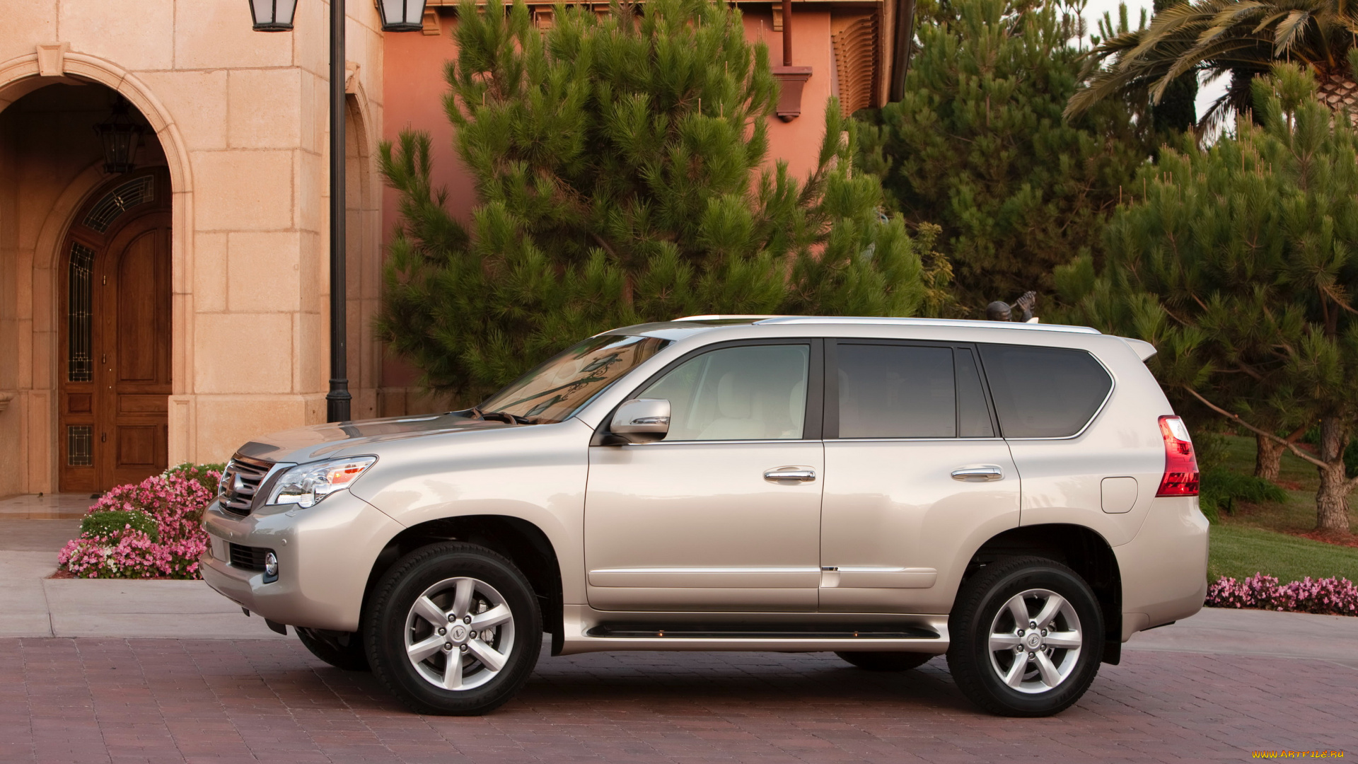 2010, lexus, gx460, автомобили, парк, дом