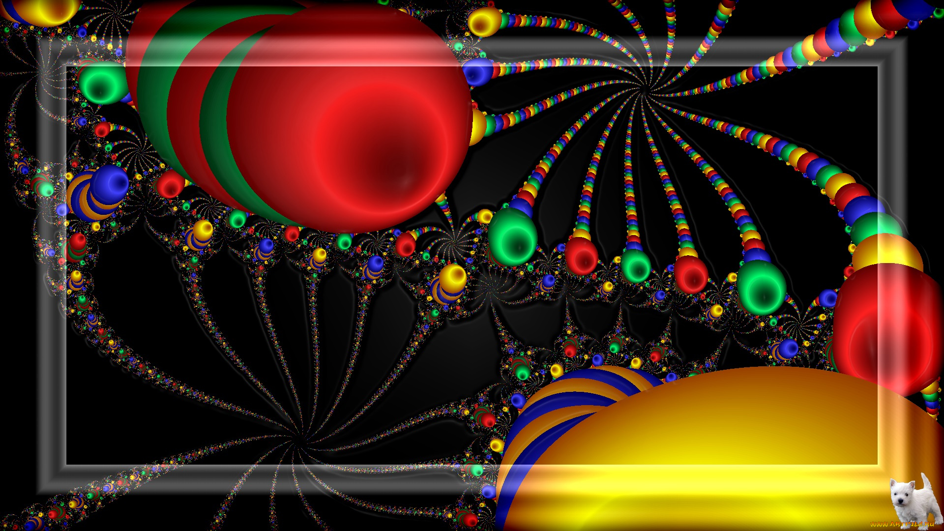 3д, графика, fractal, фракталы, цвета, узор, фон