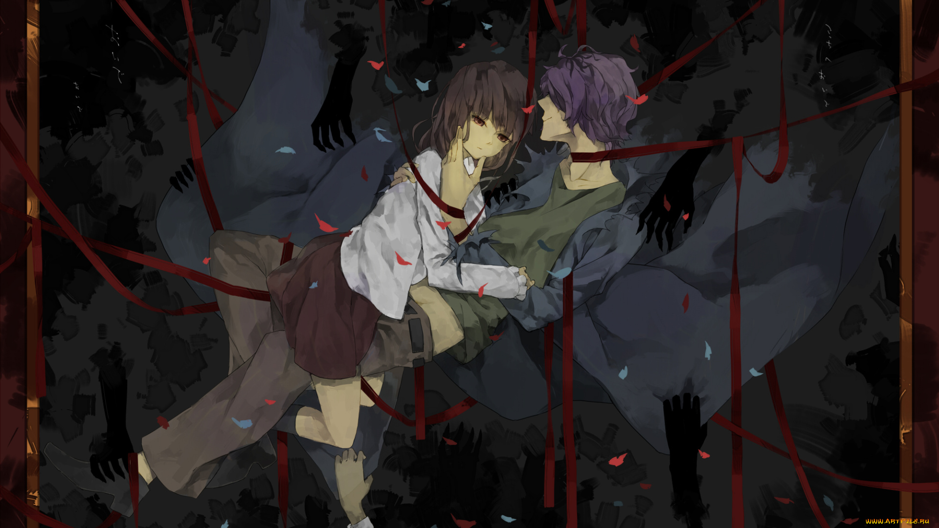 аниме, ib, garry, eve