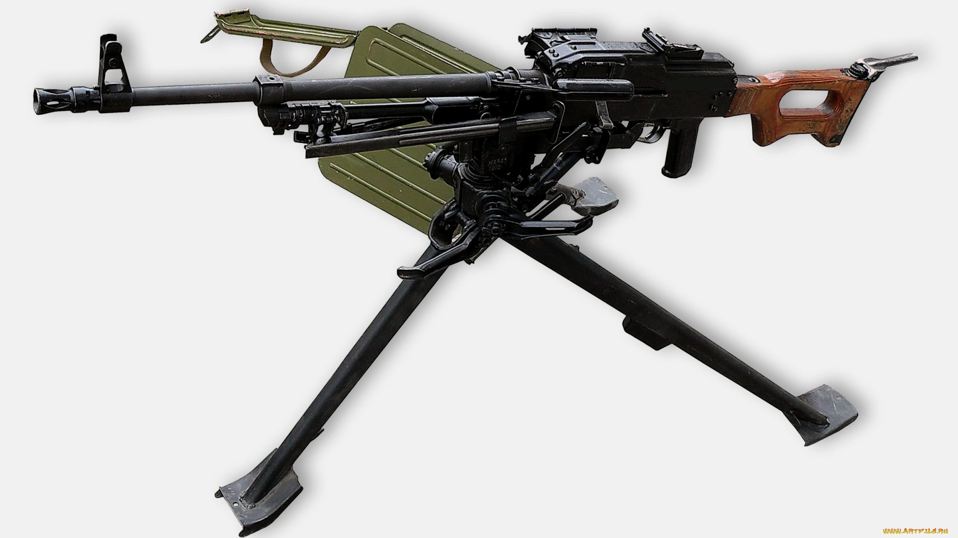 оружие, пулемёты, тринога