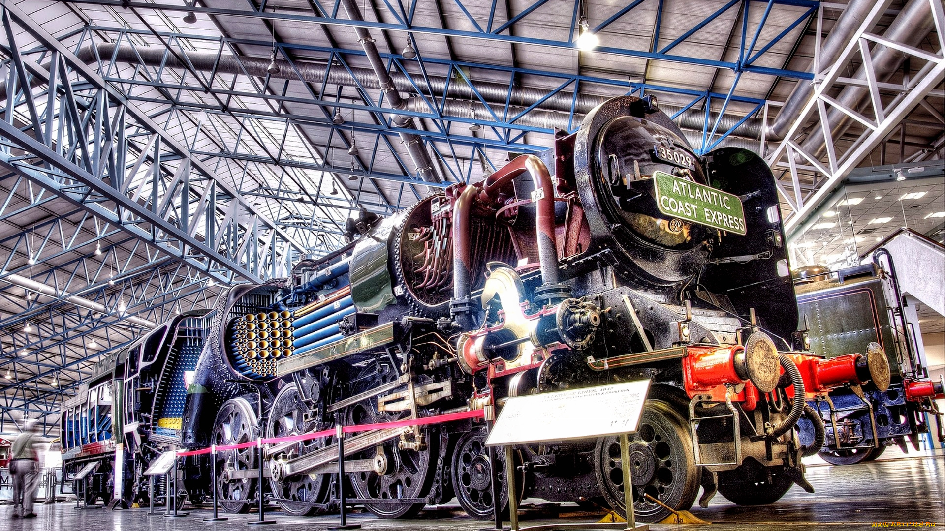 техника, паровозы, паровоз, экспонат, музей