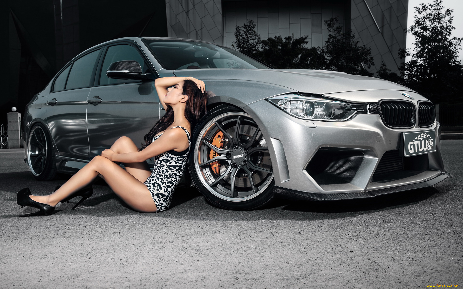 автомобили, авто, девушками, азиатка, девушка, автомобиль