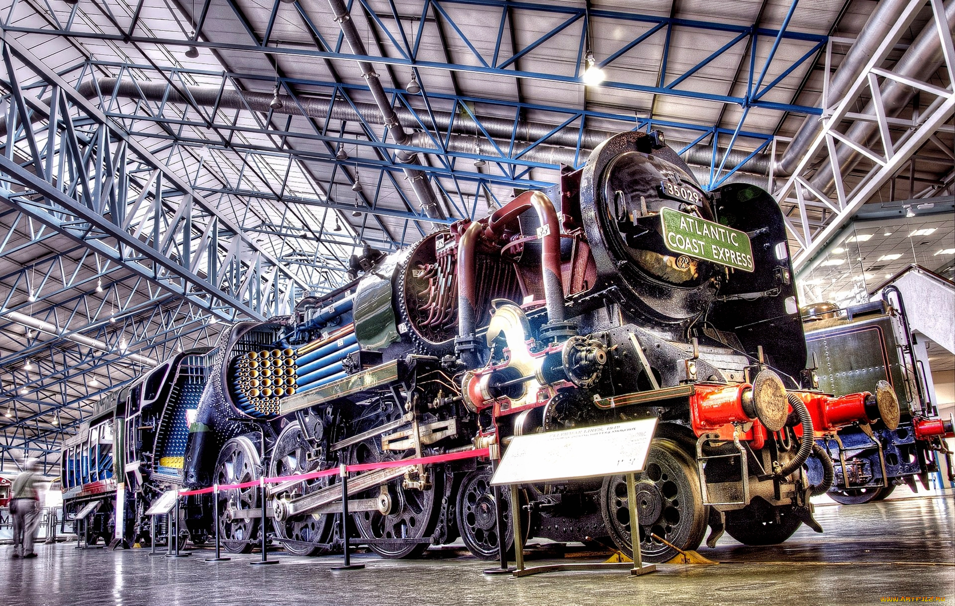 техника, паровозы, паровоз, экспонат, музей