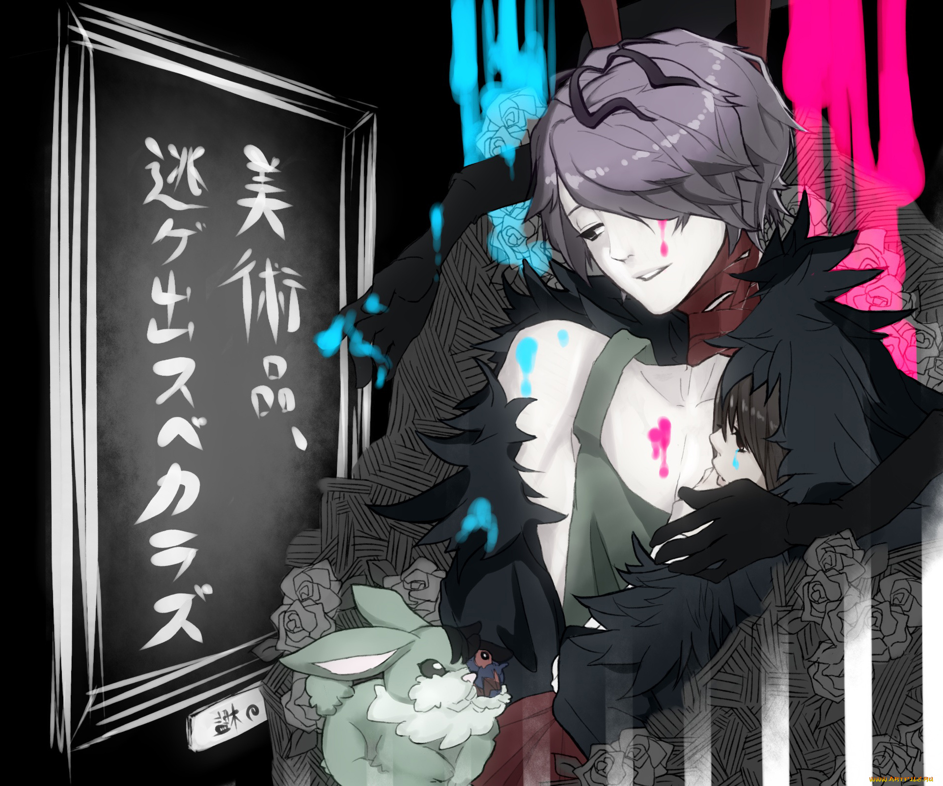 аниме, ib, garry, eve