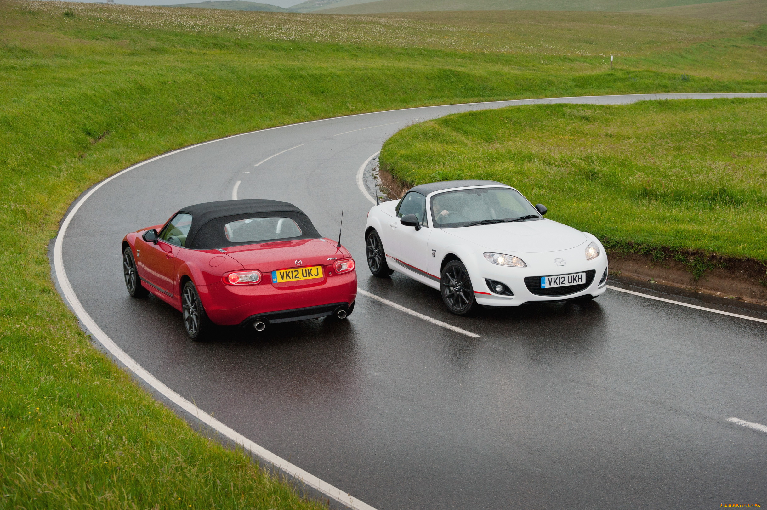 2012, mazda, mx, kuro, автомобили, дорога