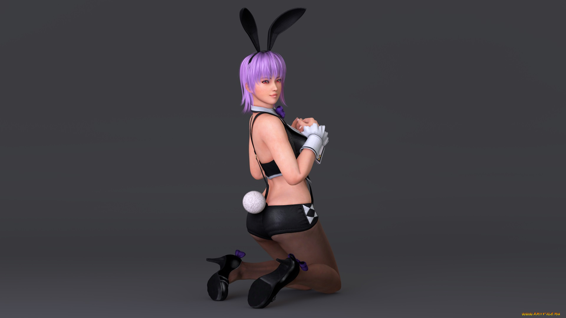 3д, графика, аниме, , anime, взгляд, фон, девушка