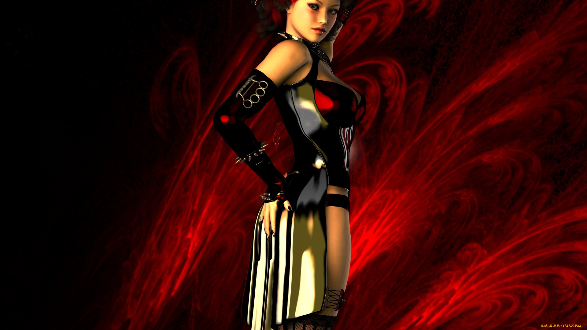 3д, графика, люди, , people, фон, взгляд, девушка